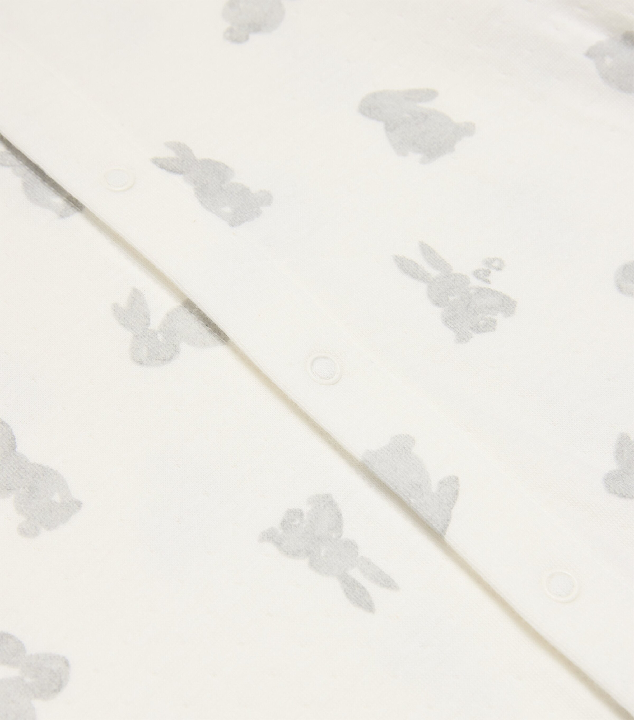 Petit Bateau Bunny Print All-In-One (1-18 Months) Image 3