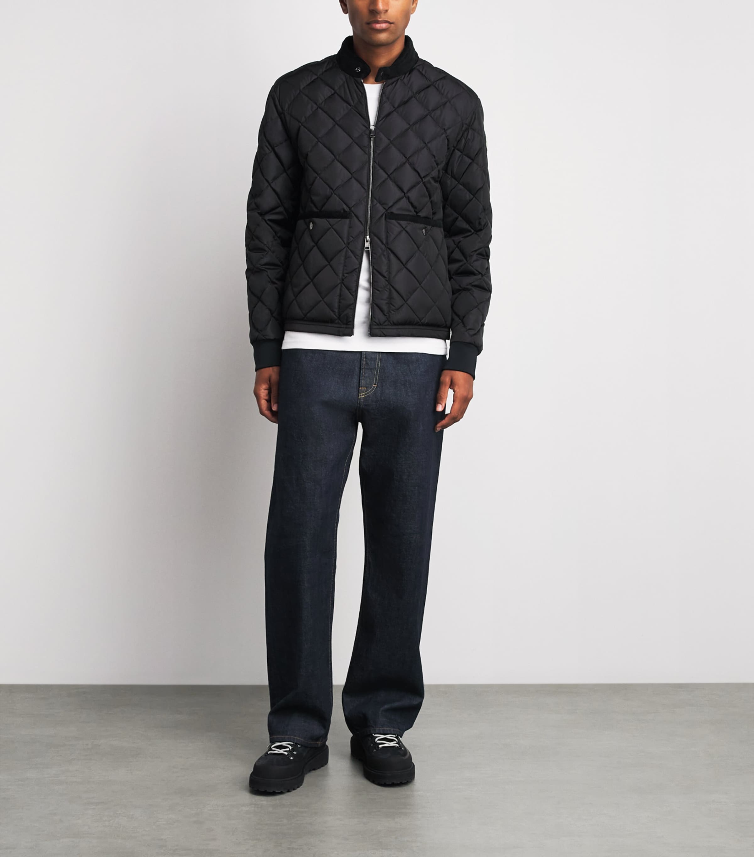 Moncler Mens Down Eclal Bomber Jacket Image 2