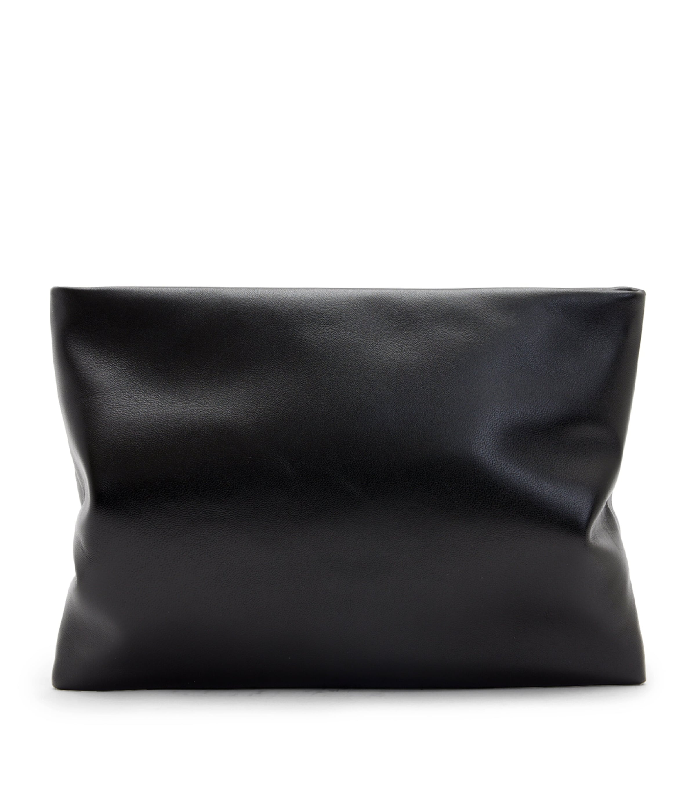 ALLSAINTS LEATHER BETTINA CLUTCH BAG 