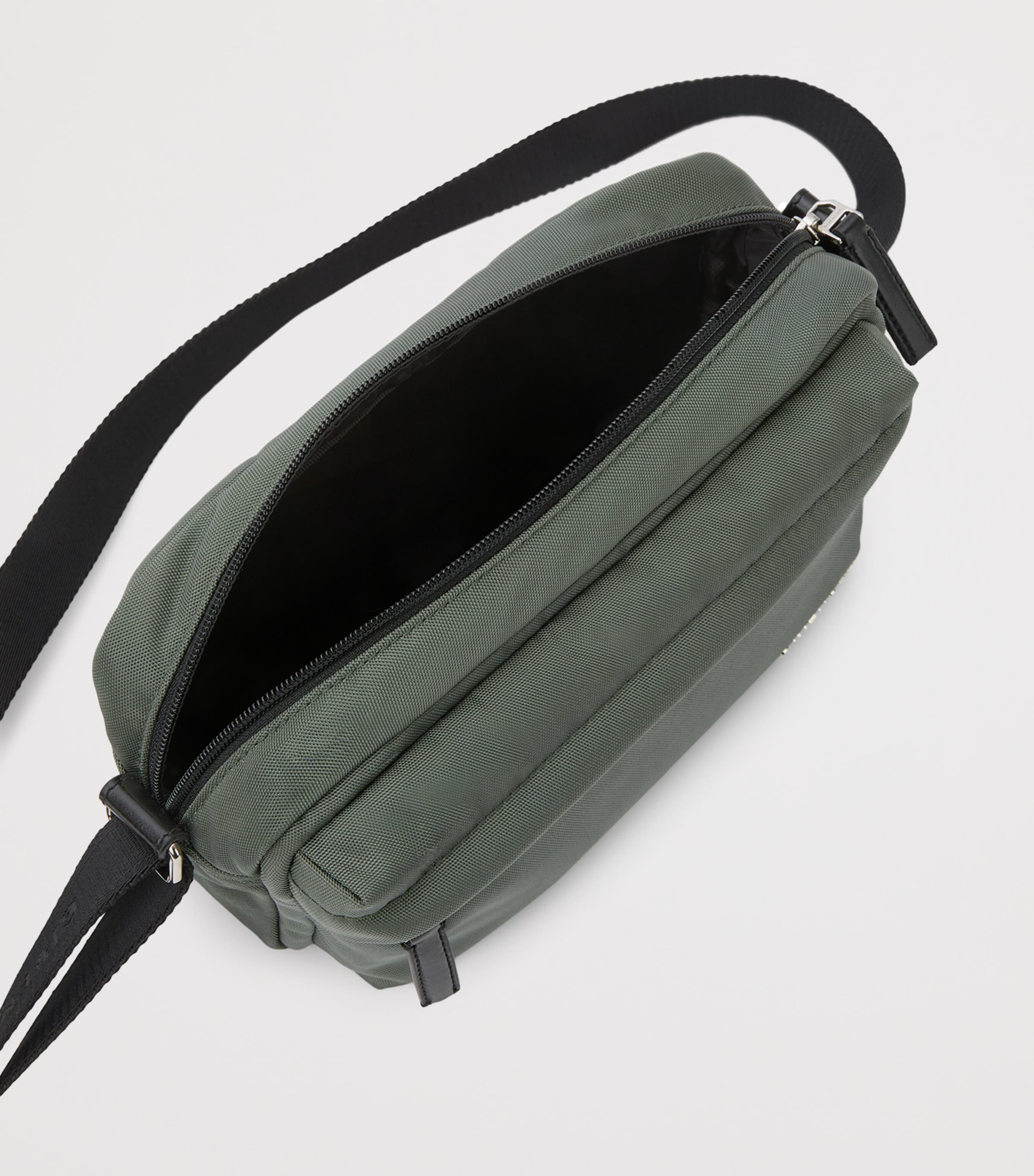 Givenchy Calfskin-Trim Logo Essential Camera Bag Salvia Image 5