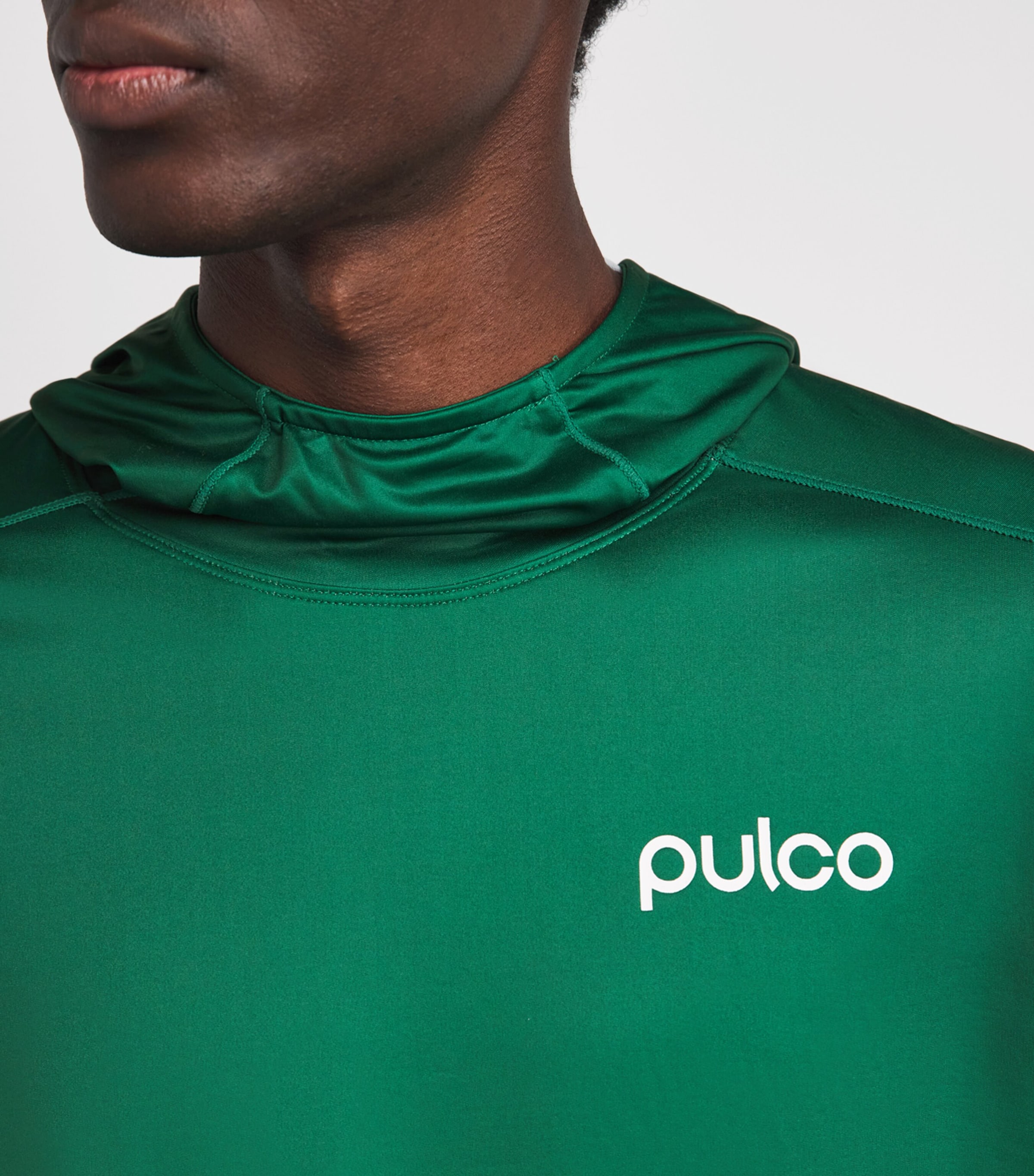 Pulco Studios Mens Hooded Playing Top Court Green Image 3