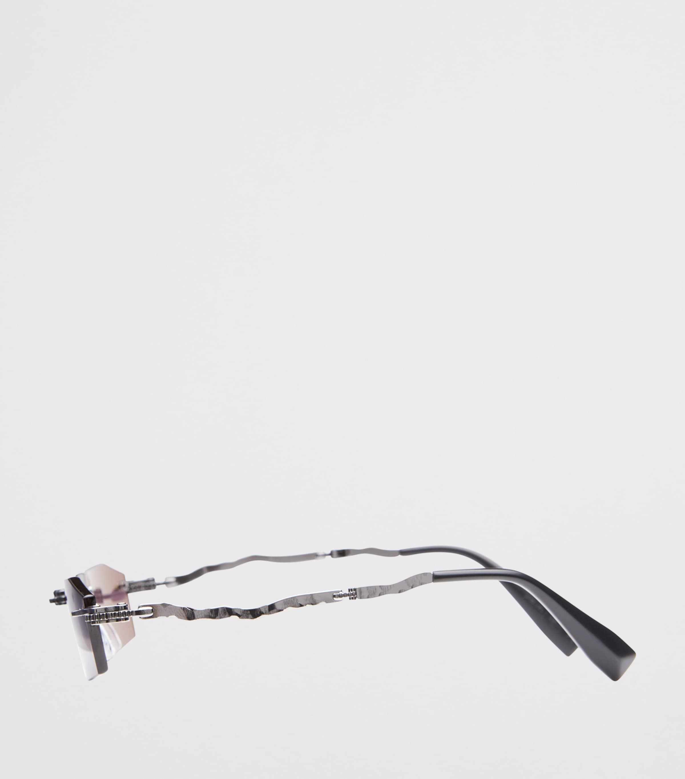 Kuboraum Metal Mask H40 Sunglasses Grey Silver Image 4