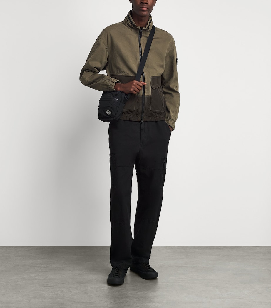 Stone Island Mens Nylon Technical Compass Jacket Image 2