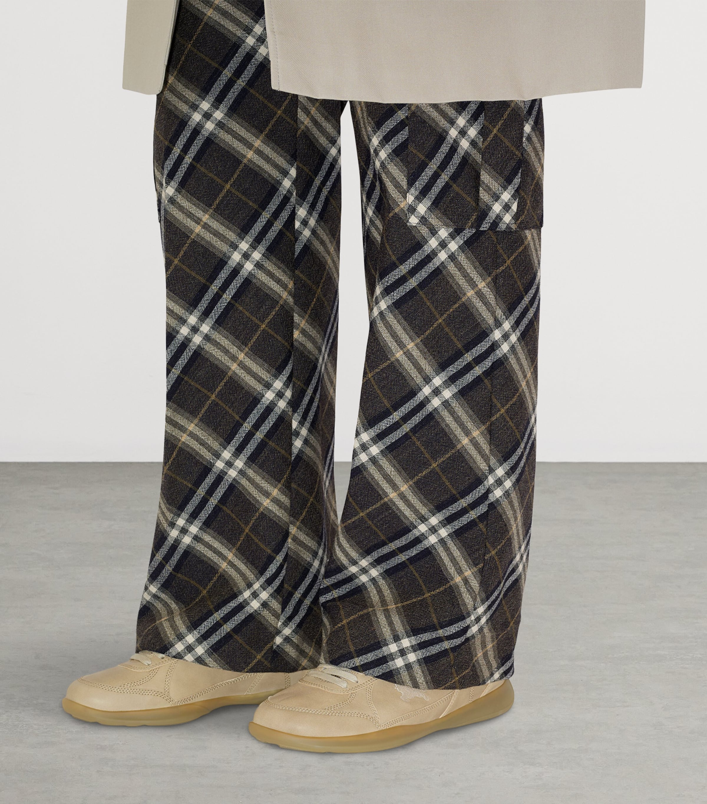 Leather Matrix Sneakers STOCK Image 2