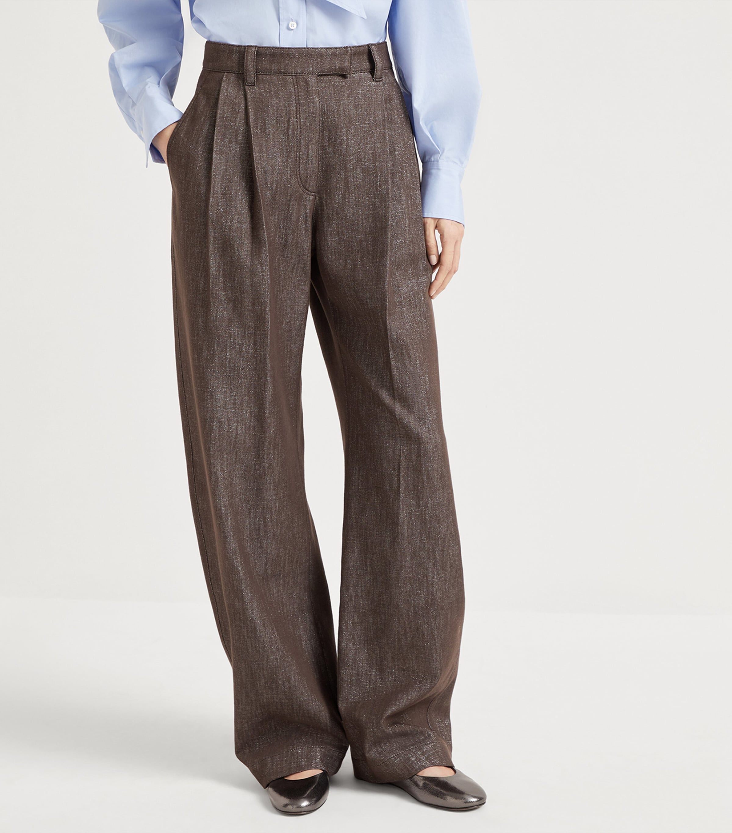 Sparkling Relaxed Trousers C003 Image 2