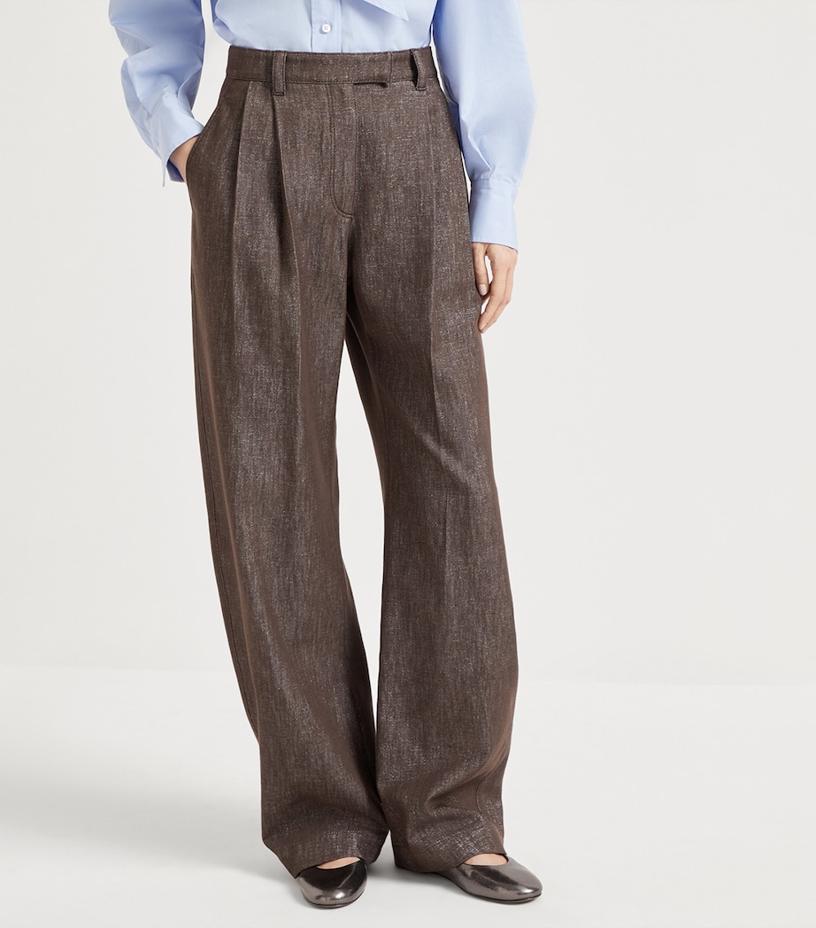 Sparkling Relaxed Trousers C003 Image 2