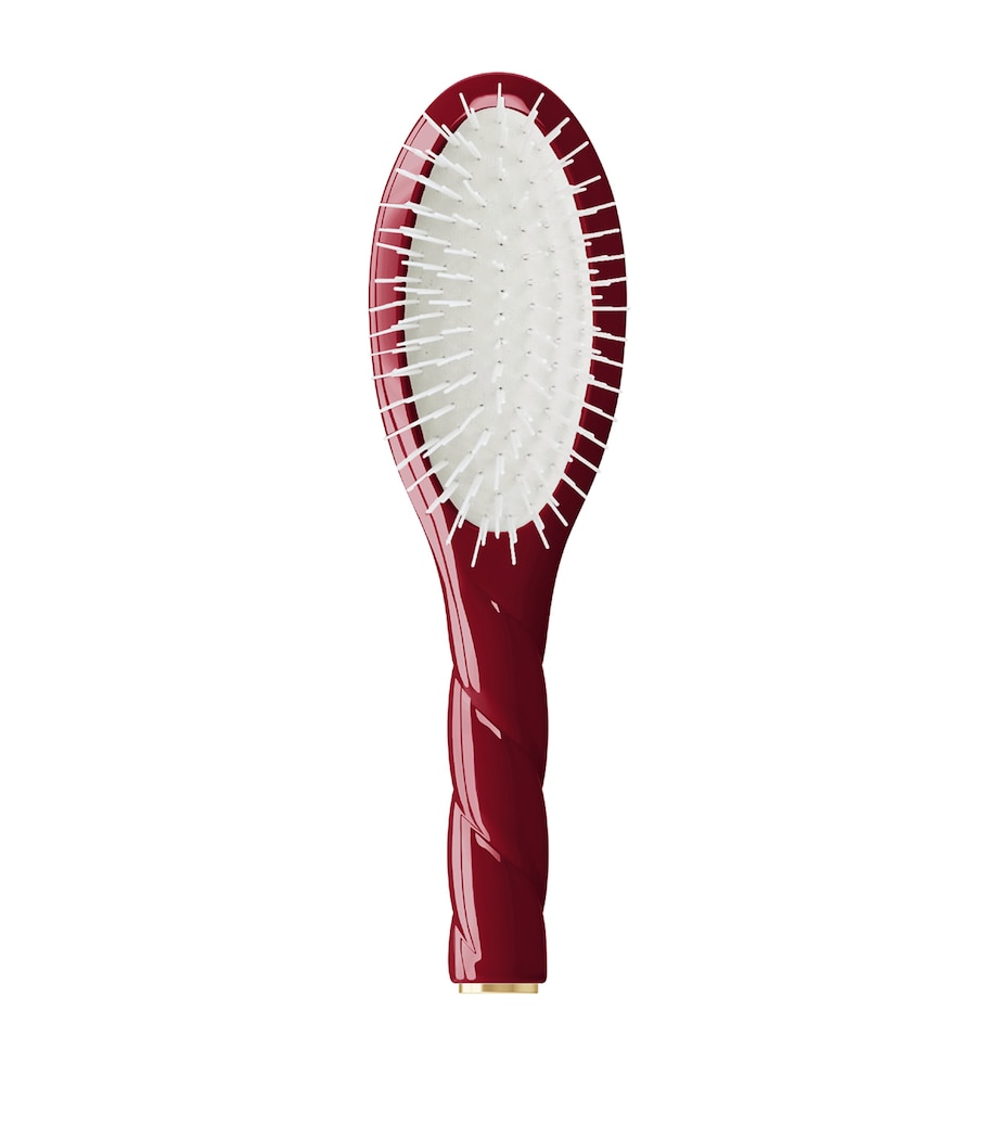 N.07 Small Detangling & Stimulating Hair Brush CHERRY Image 1