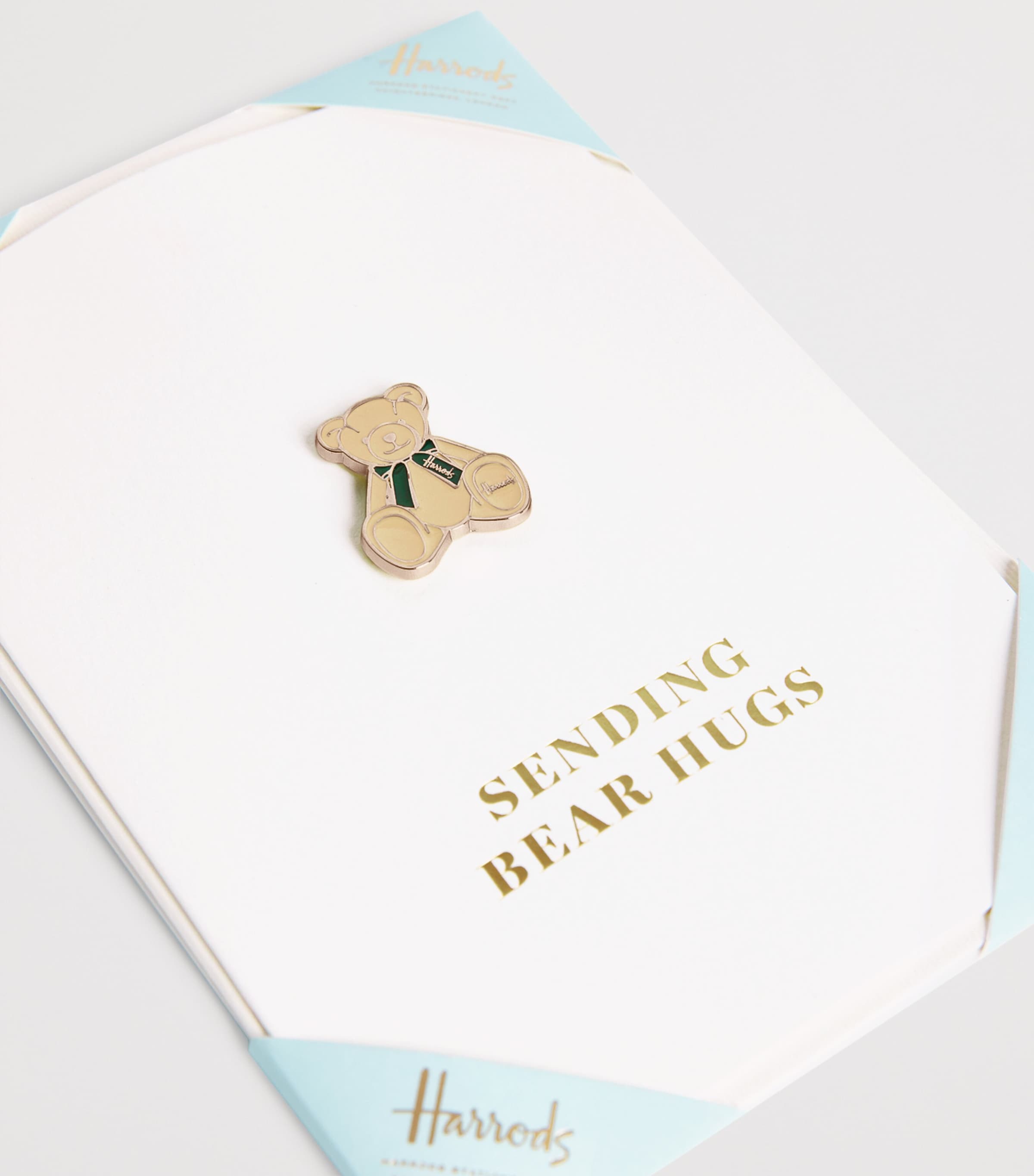 Harrods Birthday Bear Pin and Card Image 3