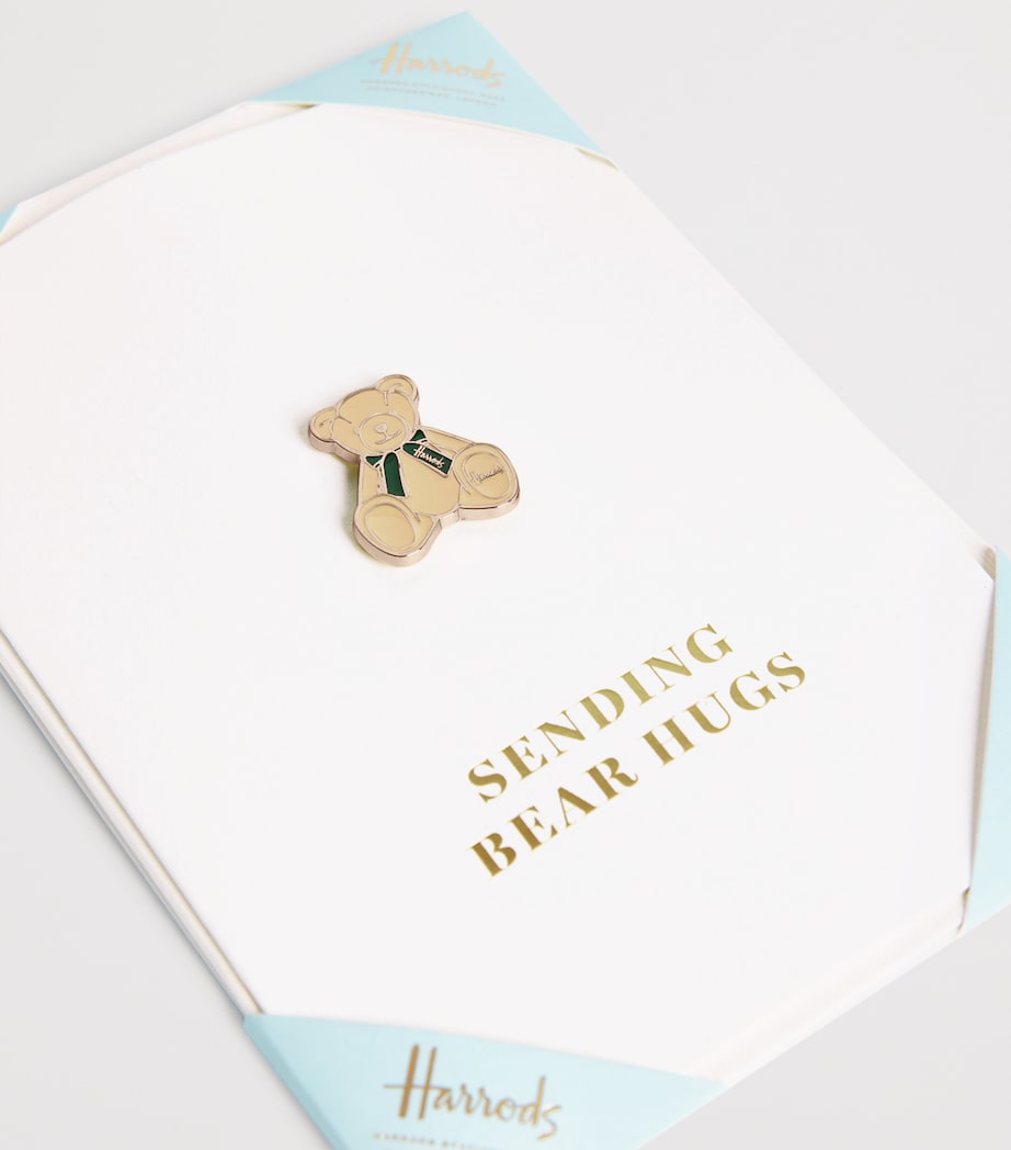 Harrods Birthday Bear Pin and Card Image 3
