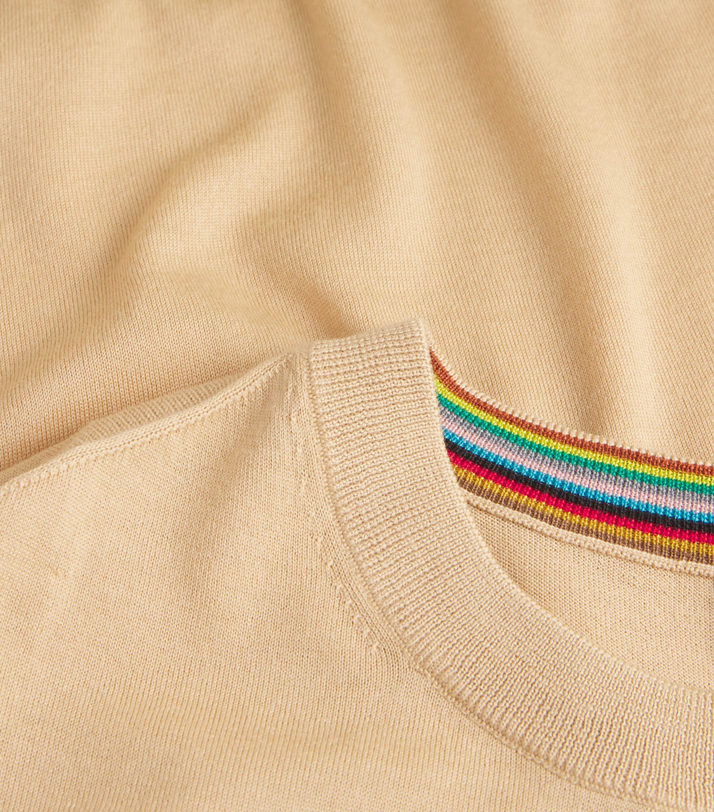 Merino Crew-Neck Sweater 14A_OCHRE Image 5