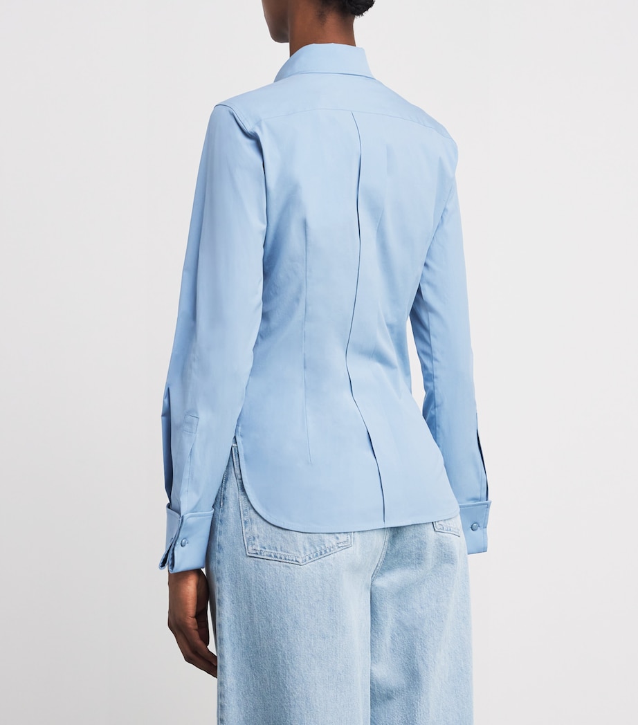 Cotton Shirt LIGHT BLUE Image 4