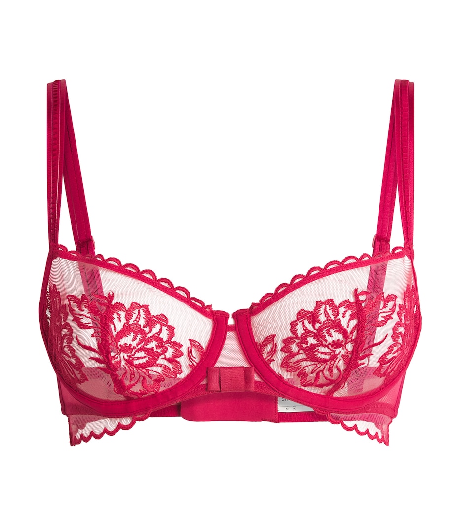 Romance Half-Cup Bra 303 CRANBERRY Image 1