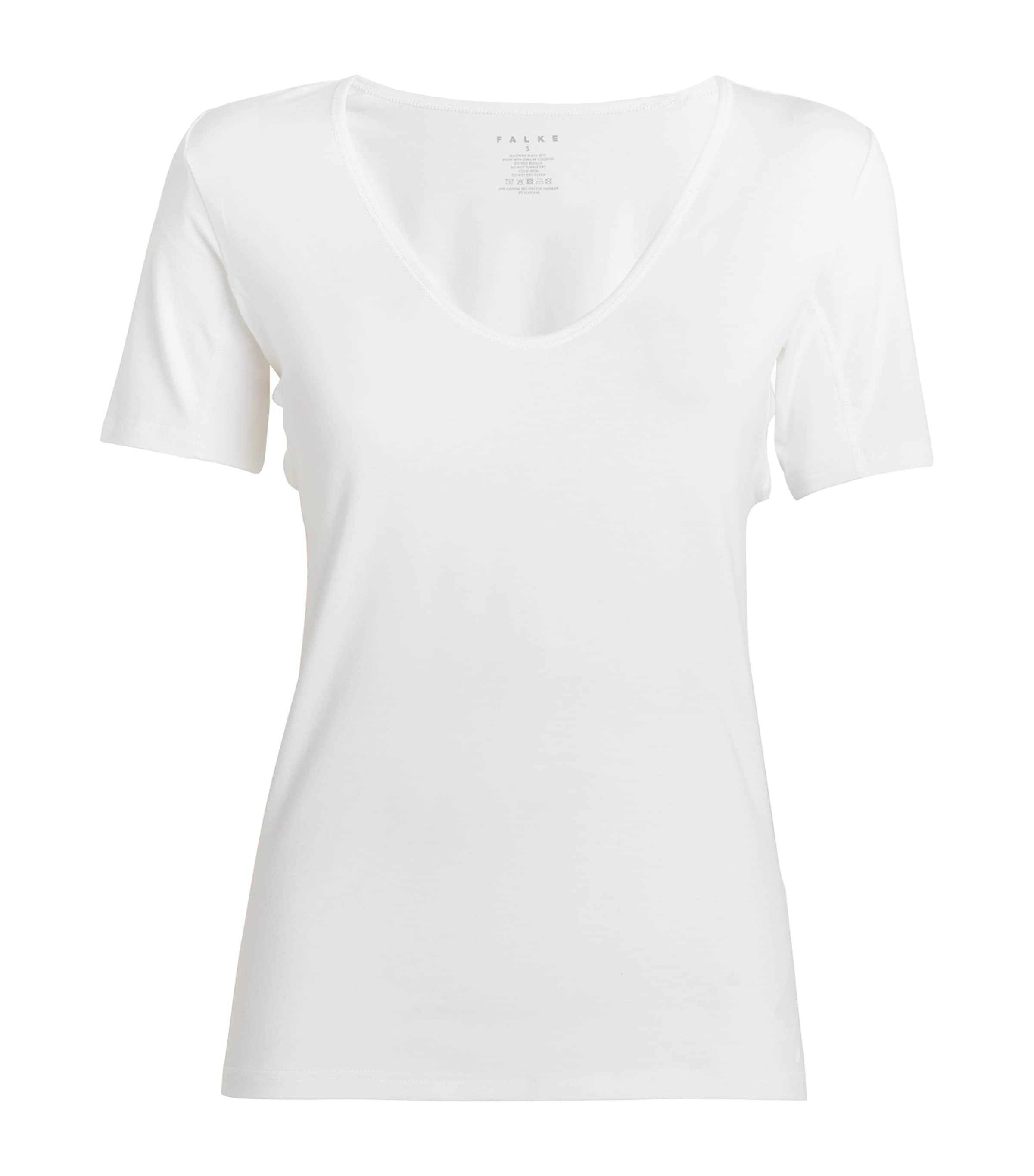 Falke Womens Outlast T-Shirt White Image 1