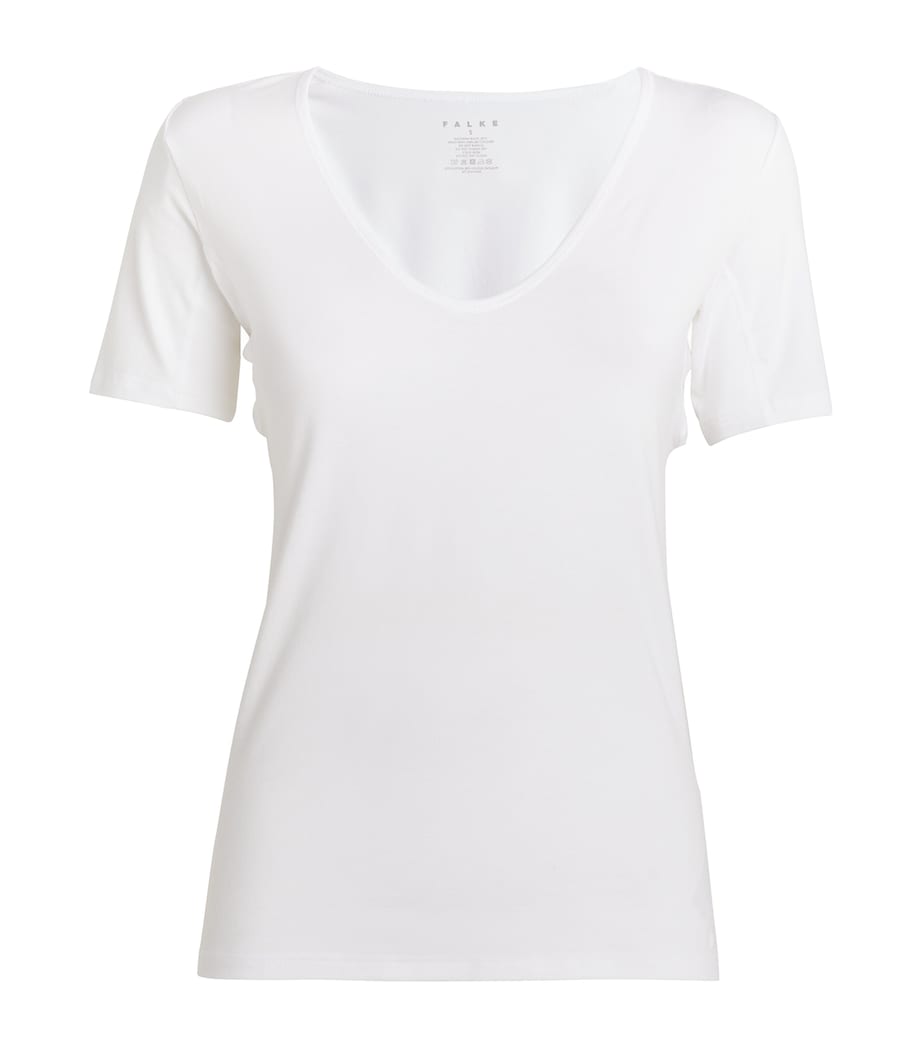 Falke Womens Outlast T-Shirt White Image 1
