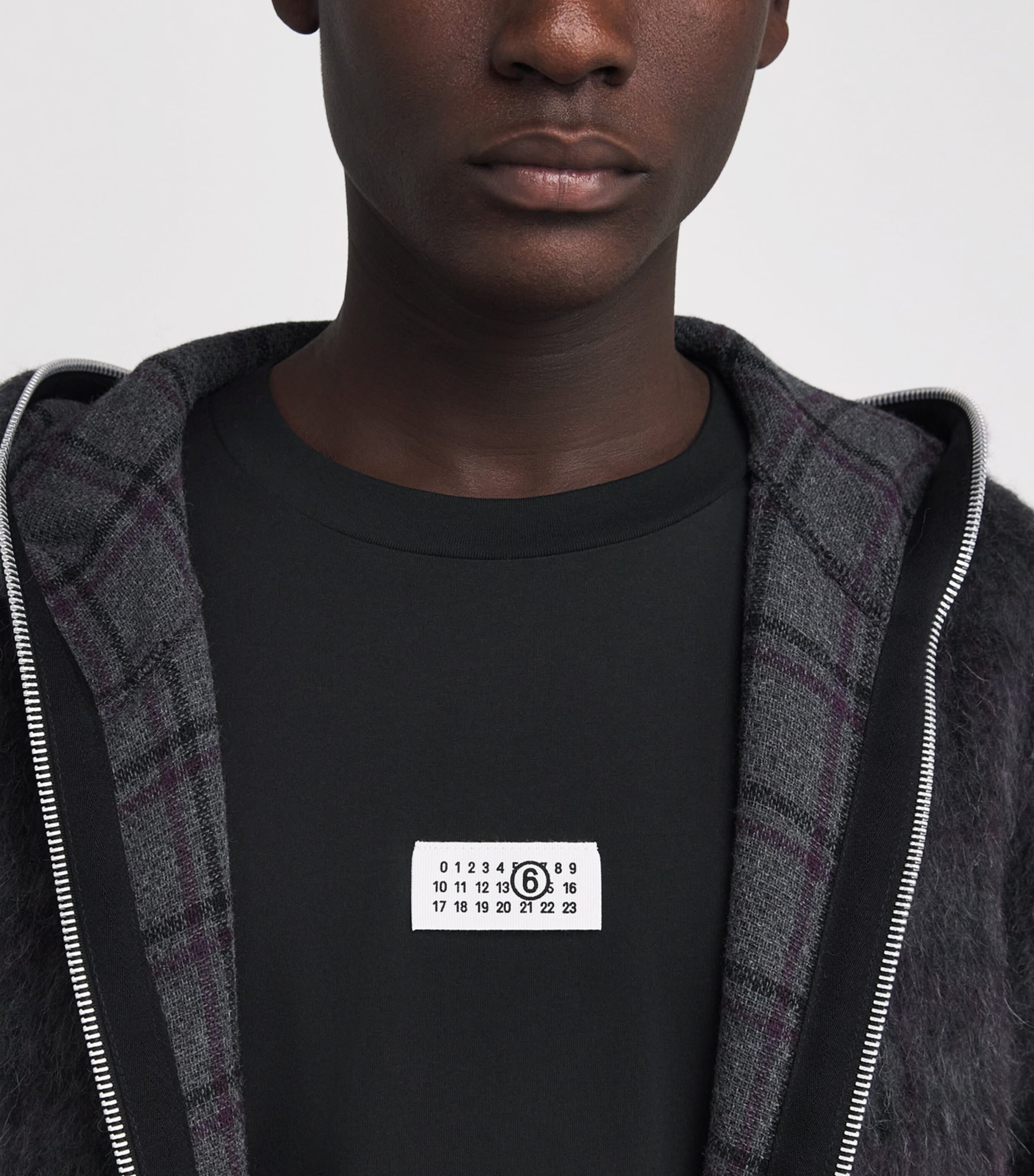 Cotton Numeric Tab T-Shirt 900 Image 6