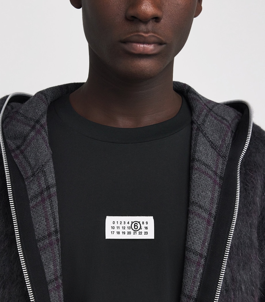 Cotton Numeric Tab T-Shirt 900 Image 6