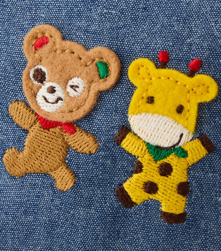 Miki House Denim Animals Cap Image 5