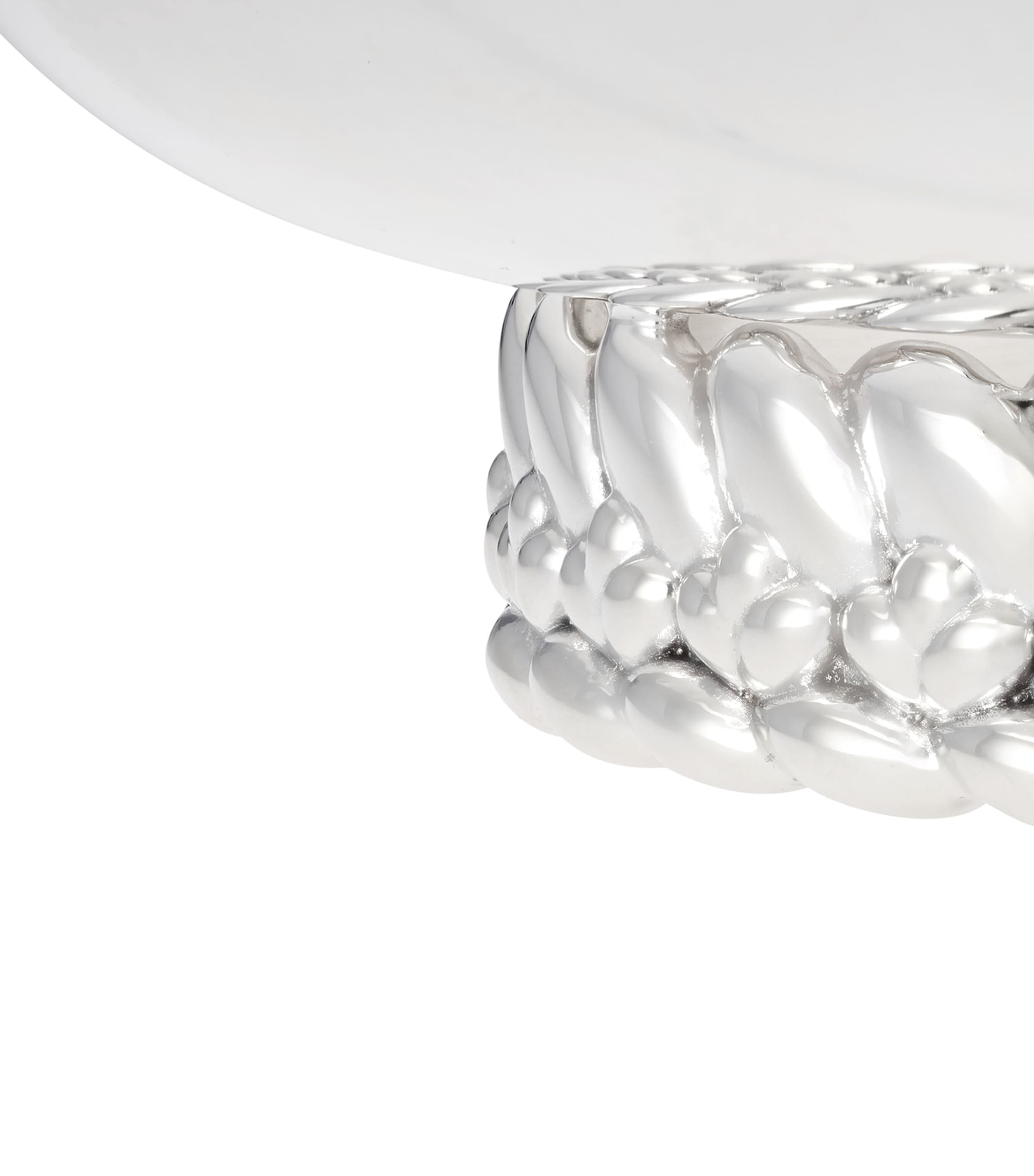 Silver-Plated Babylone Bowl (17cm) SILVER Image 4