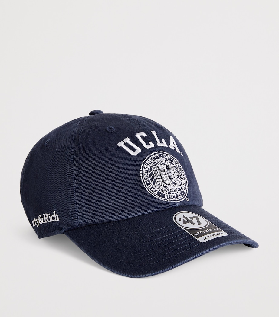 Cotton UCLA Crest Baseball Cap DARK NAVY Image 2