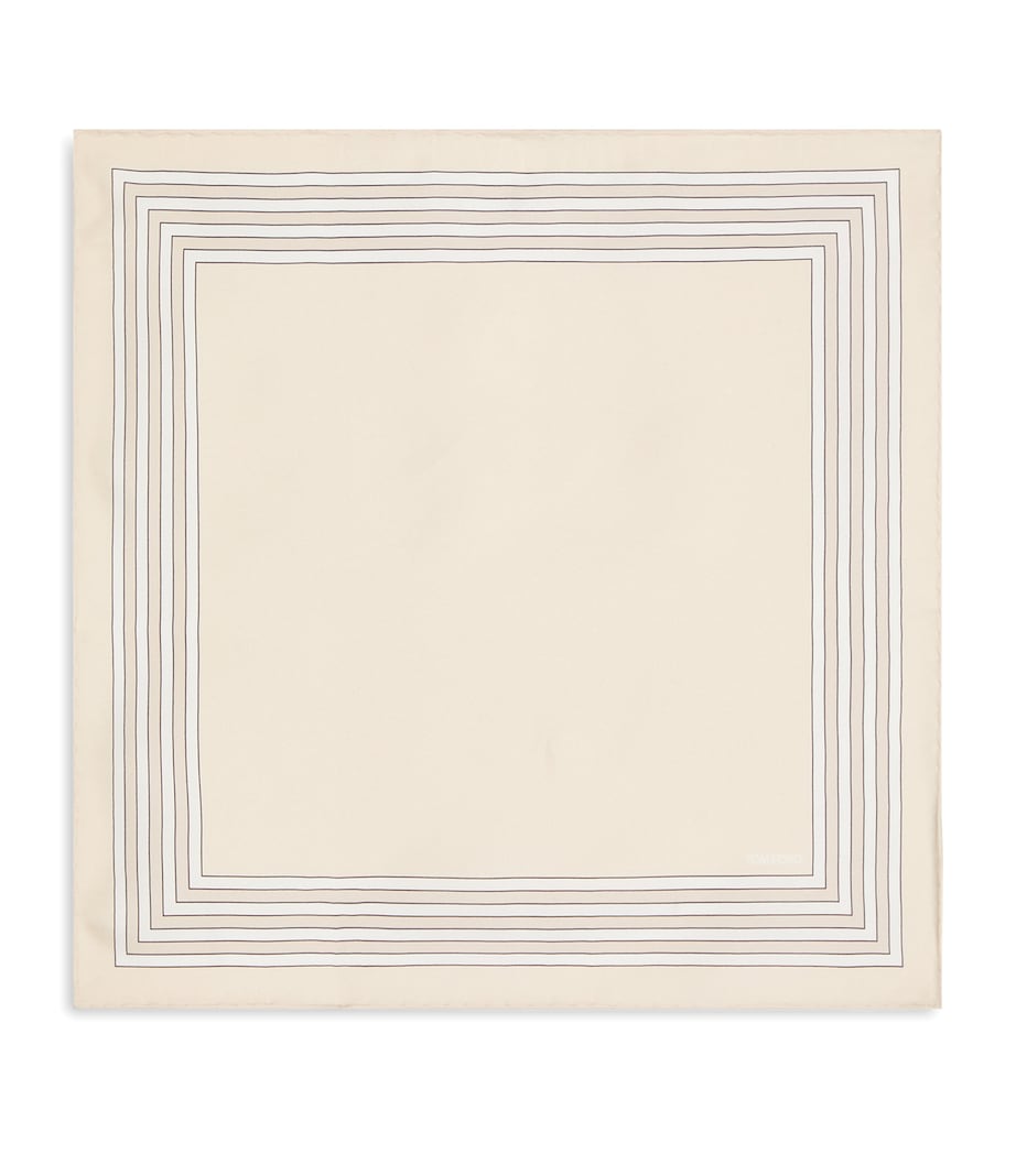 Mulberry Silk Pocket Square AW006 Image 1