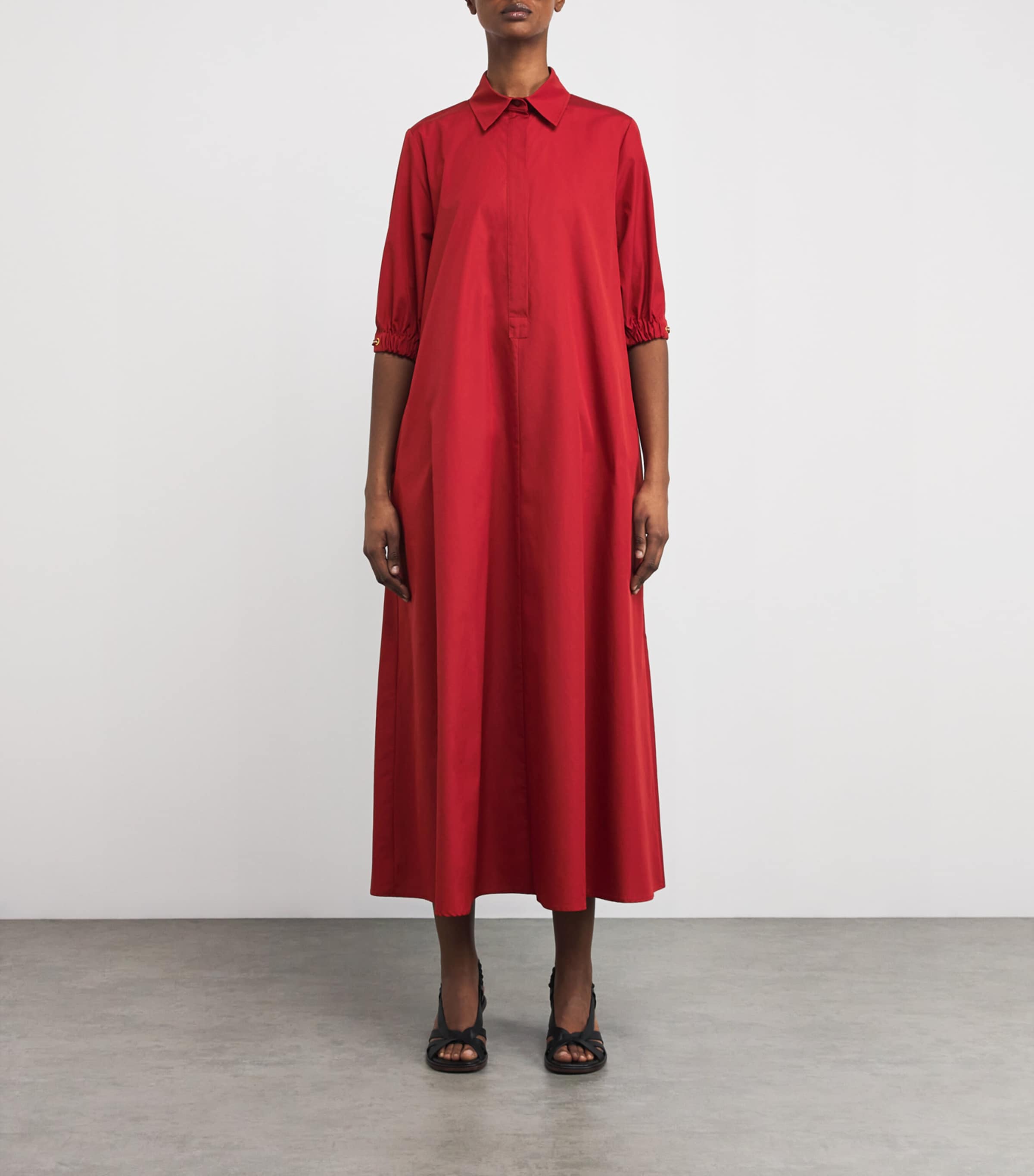 Max Mara Cotton Poplin Shirt Dress | Harrods AE