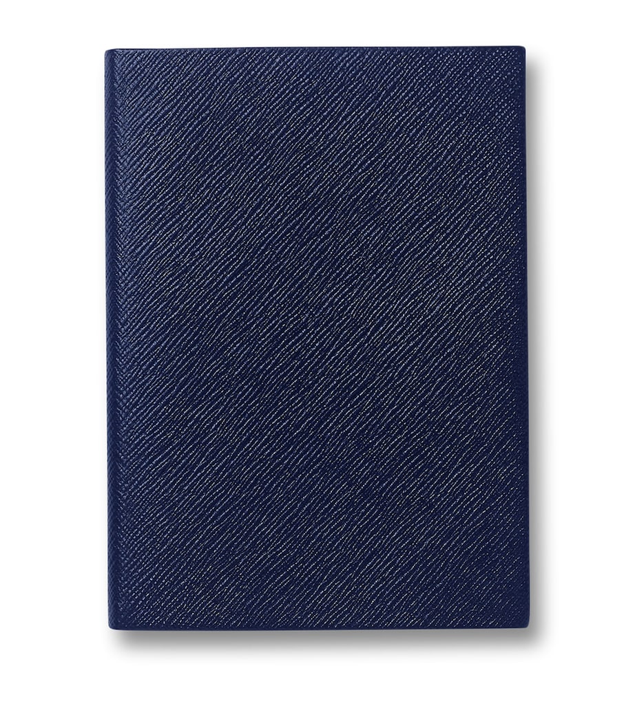 Leather Soho Notebook BLUE Image 1