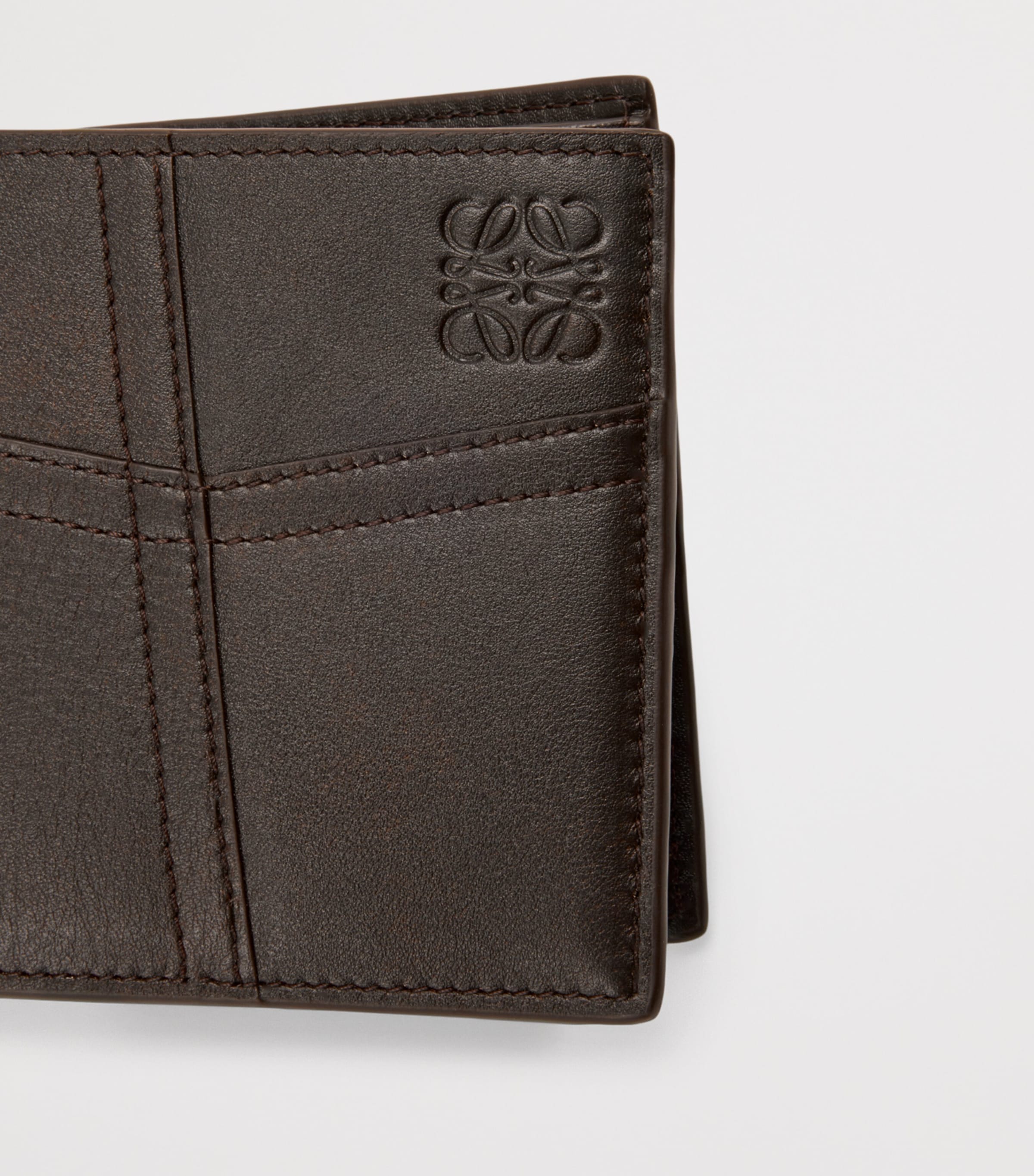 Calfskin Panta Bifold Wallet VINTAGE BROWN Image 5