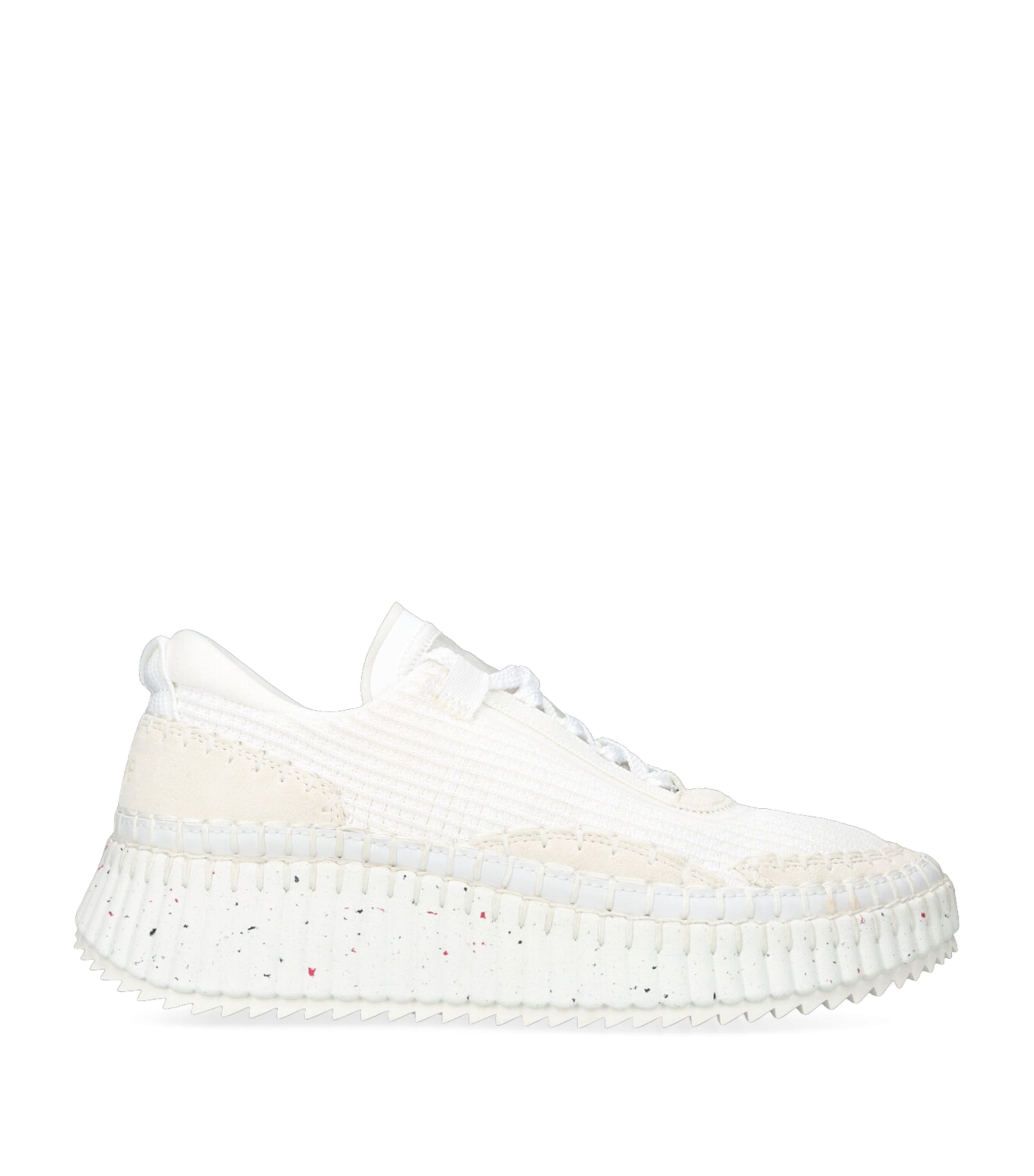 Chloé Nama Runner Sneakers In White