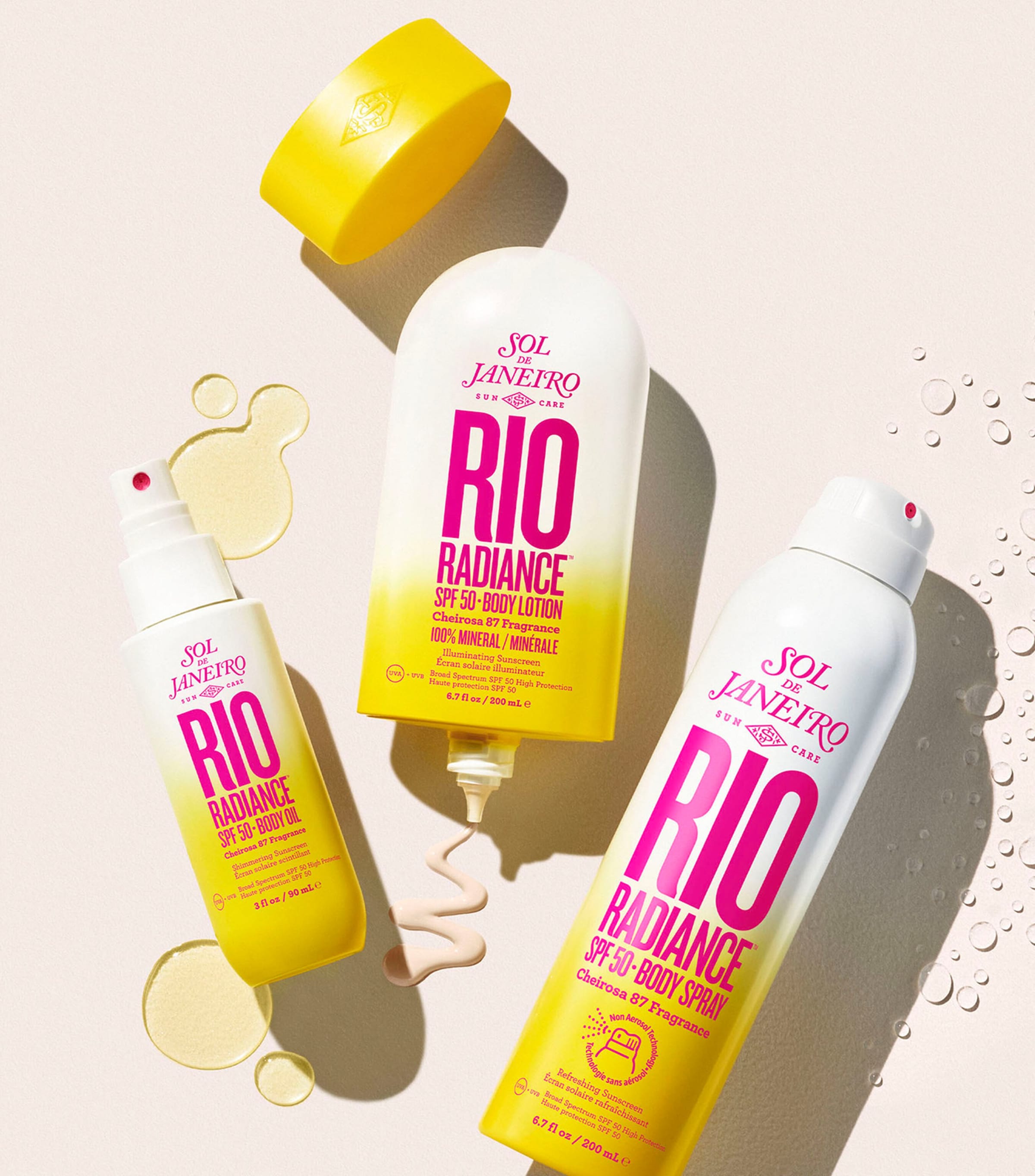 Rio Radiance Body Spray SPF 50 (200ml) NO COLOUR Image 3
