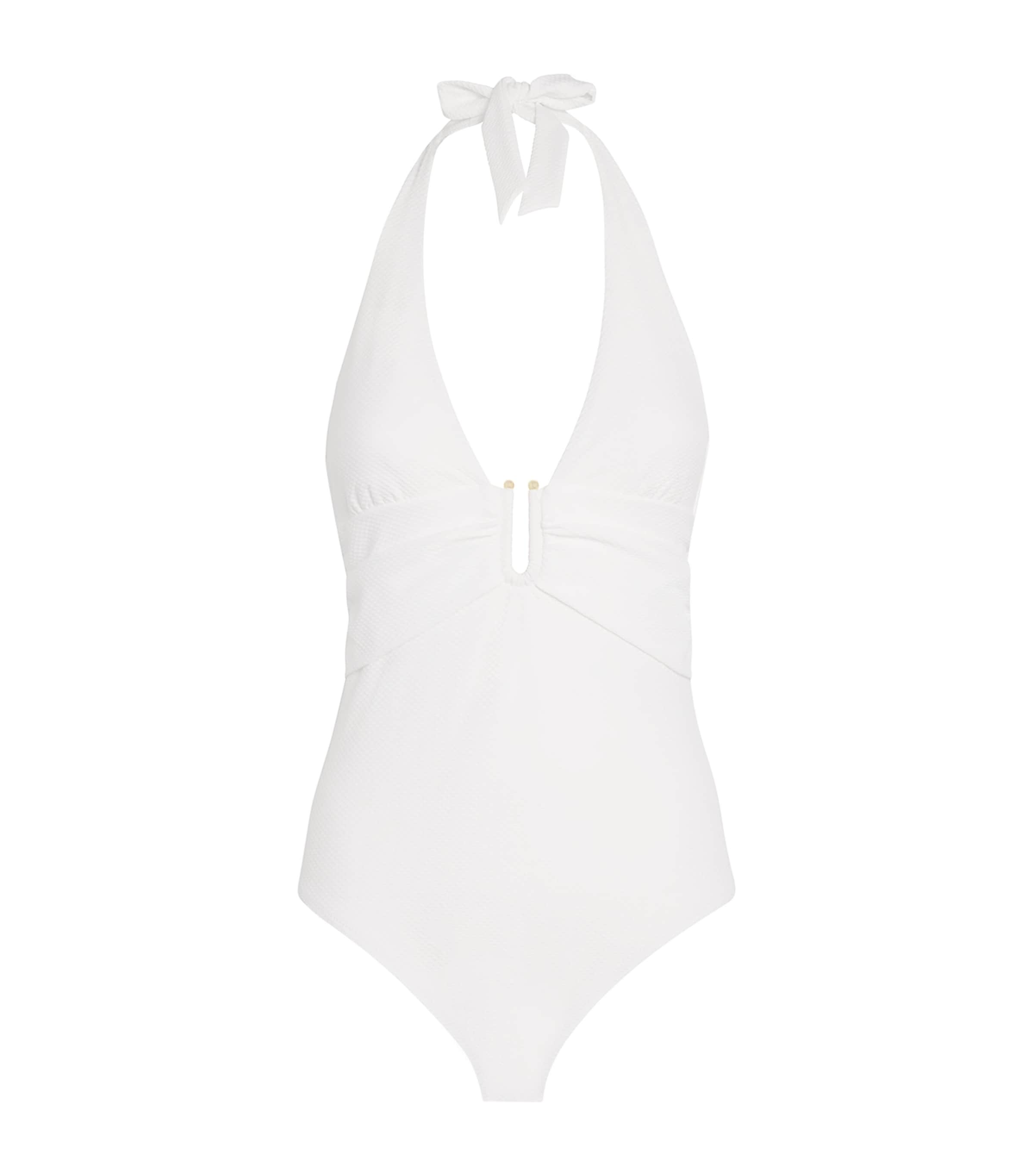 Heidi Klein Plunge U-bar Swimsuit
