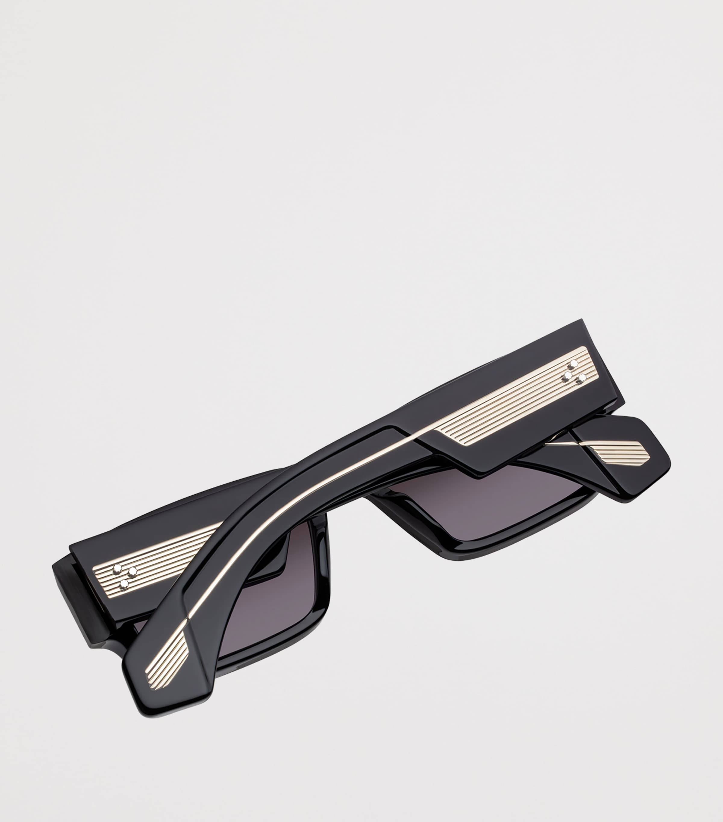 Jacques Marie Mage Engel Rectangular Sunglasses Bloodstone Image 4