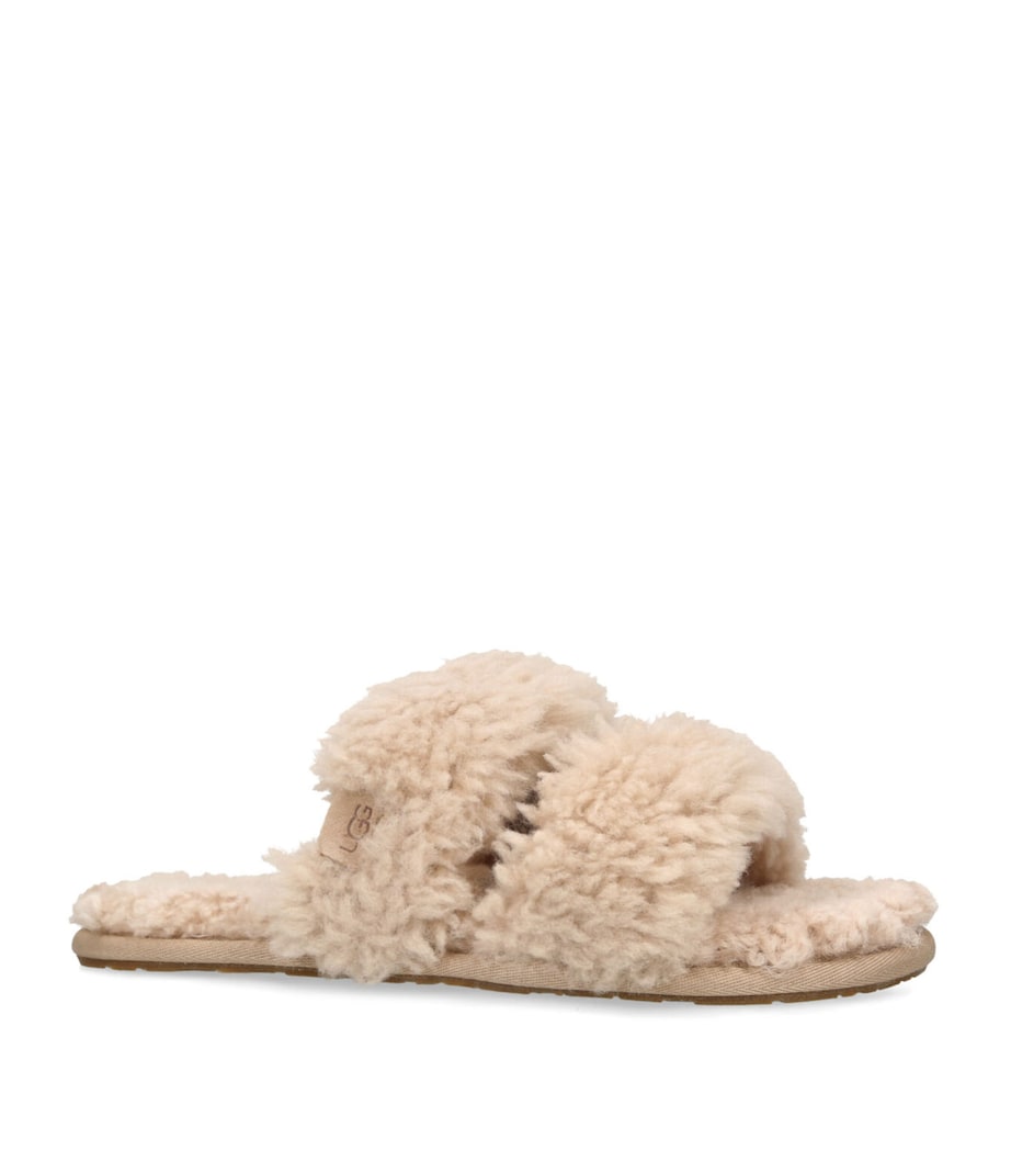 Maxi Curly Scuffetta Slippers SAND Image 3