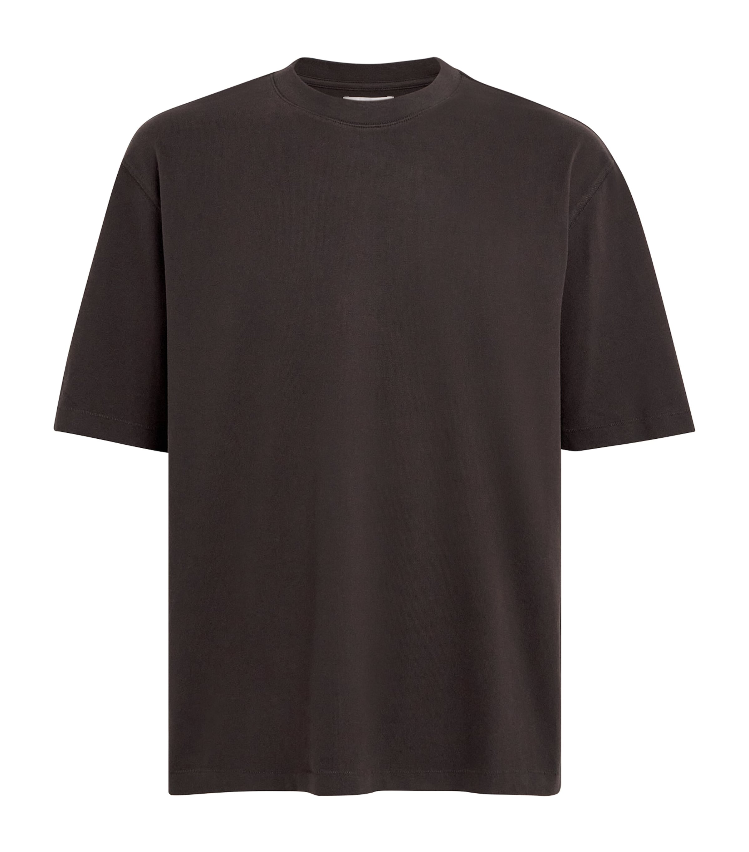 Wax London Organic Cotton Oversized Milton T-shirt In Brown
