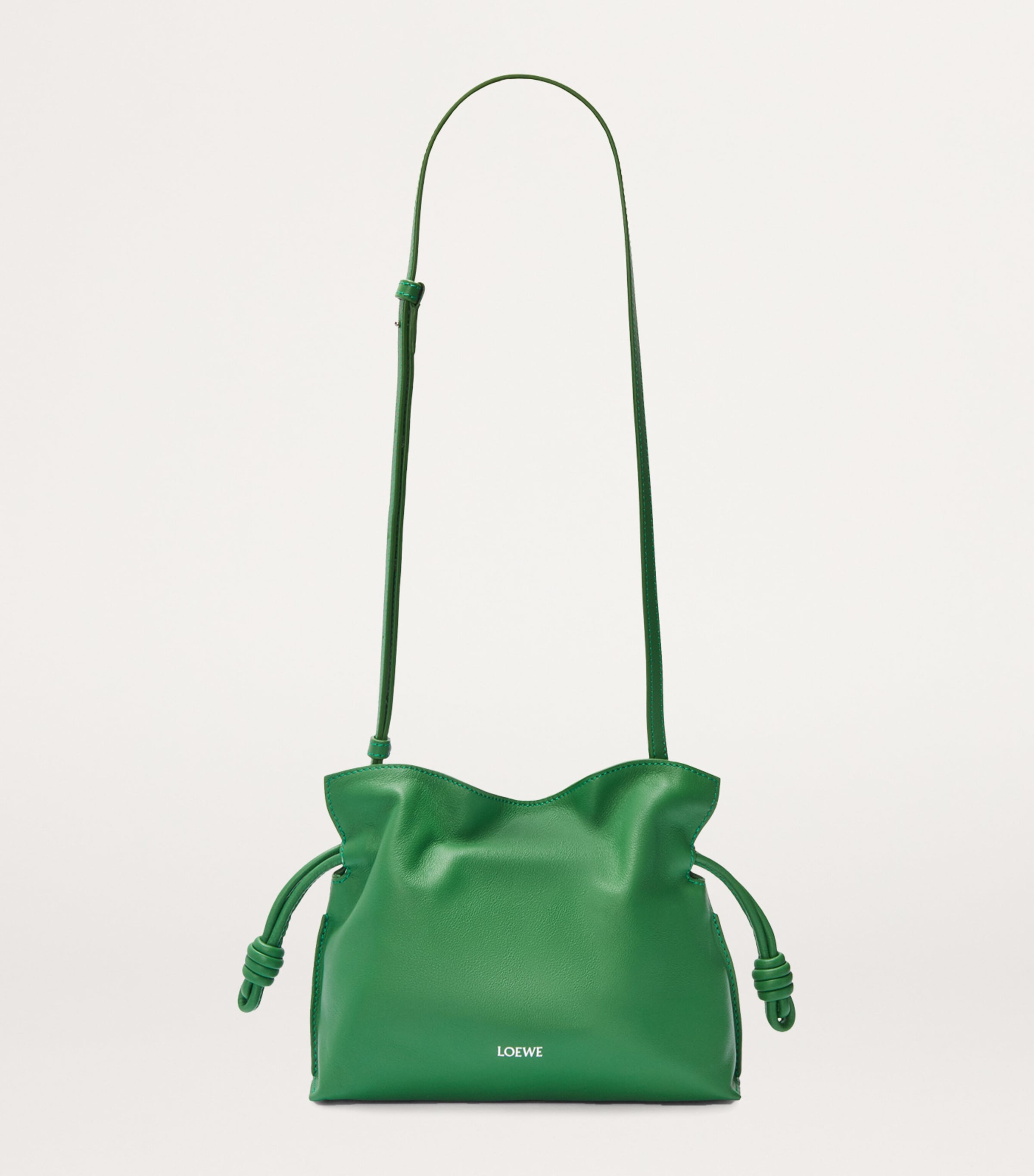 LOEWE x Suna Fujita Mini Leather Flamenco Clutch Bag