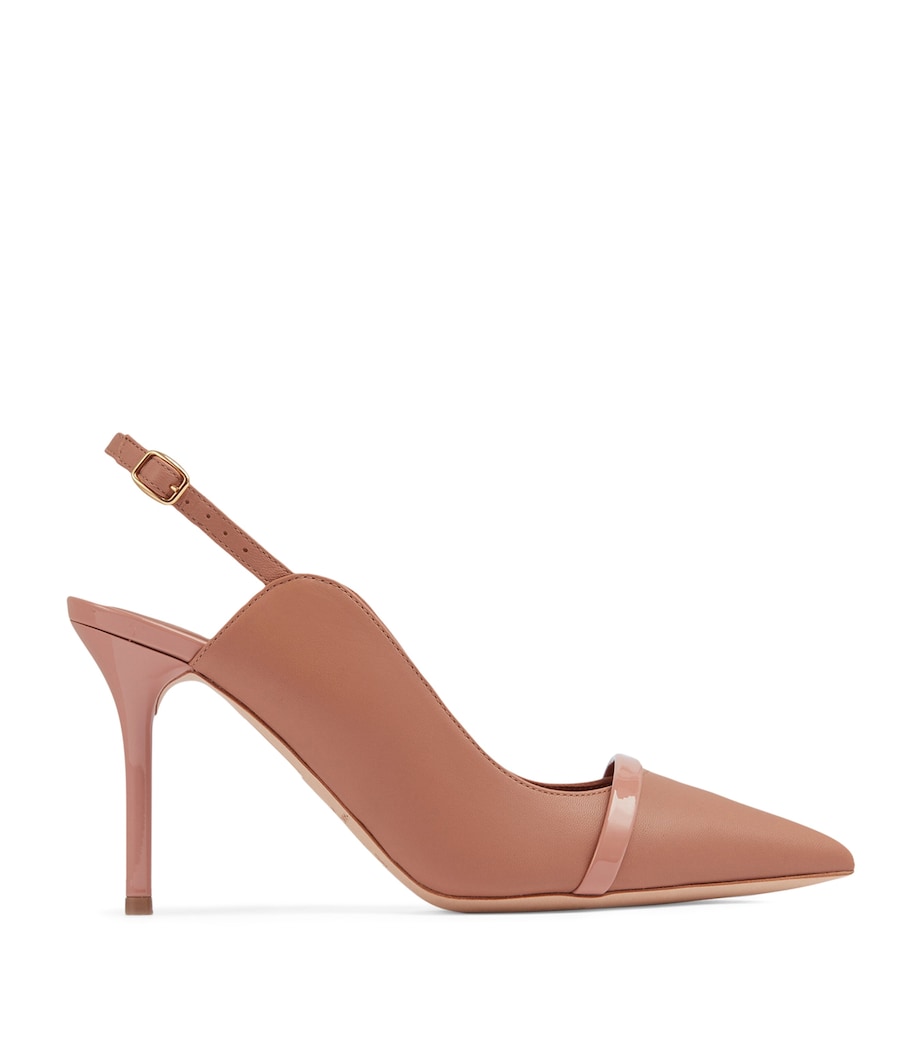 Leather Marion Slingback Pumps 85 BLUSH Image 1