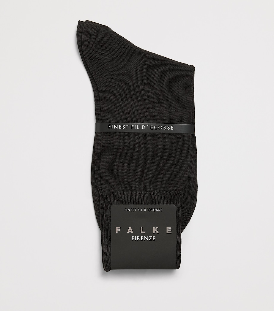Falke Mens Firenze Socks Brown Image 1