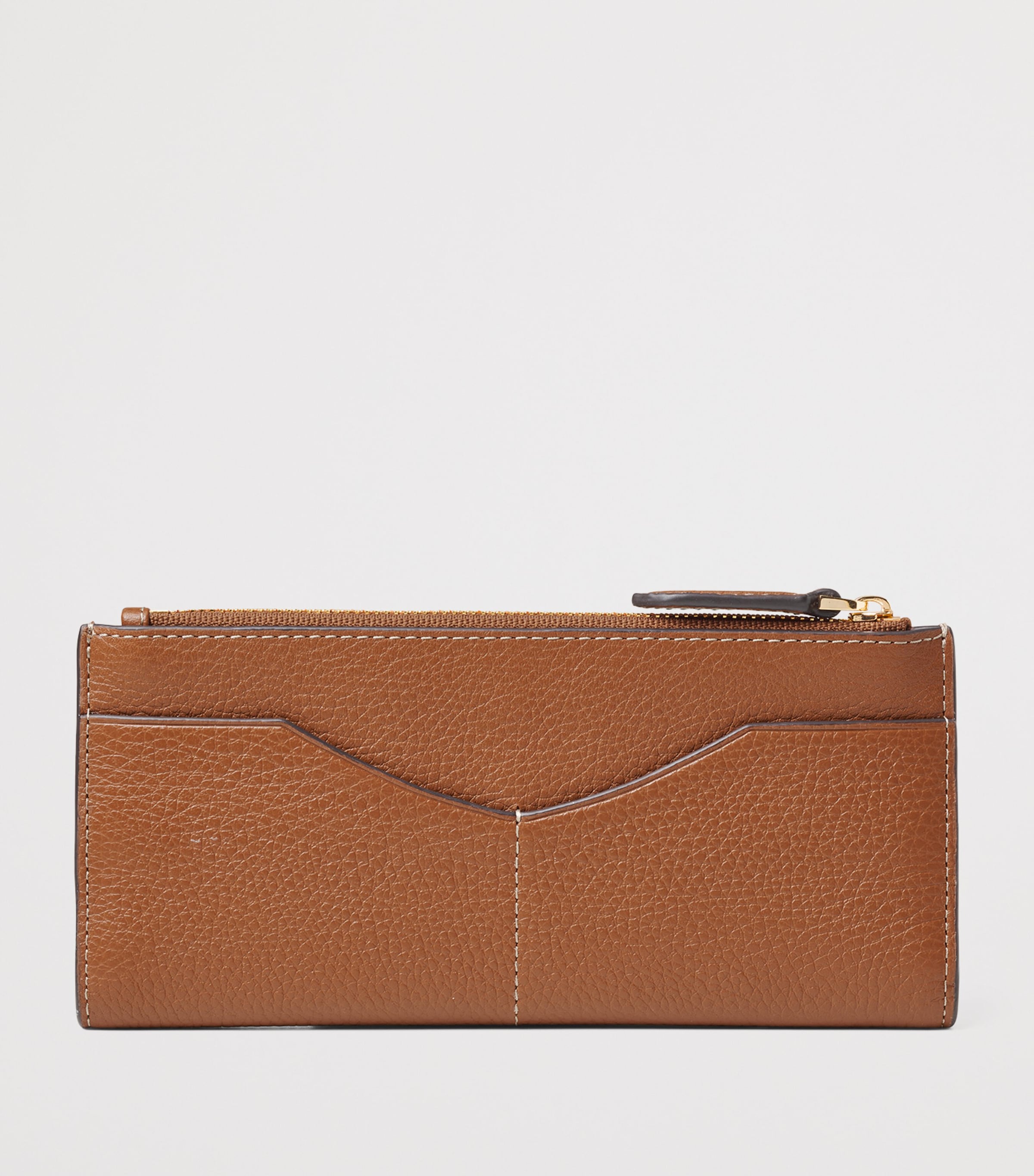 Aspinal Of London Large Leather Hudson Purse Tan Image 2