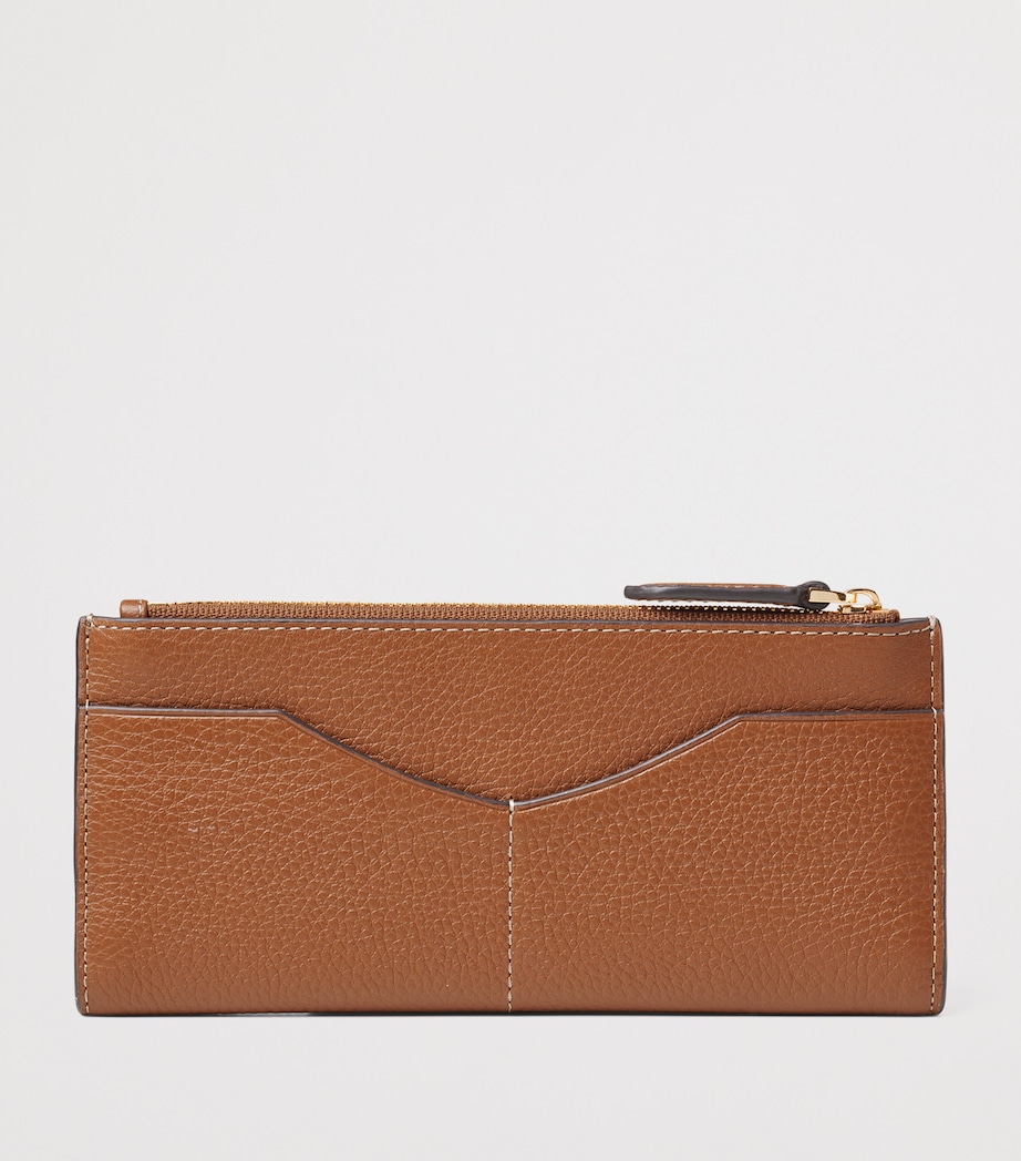 Aspinal Of London Large Leather Hudson Purse Tan Image 2