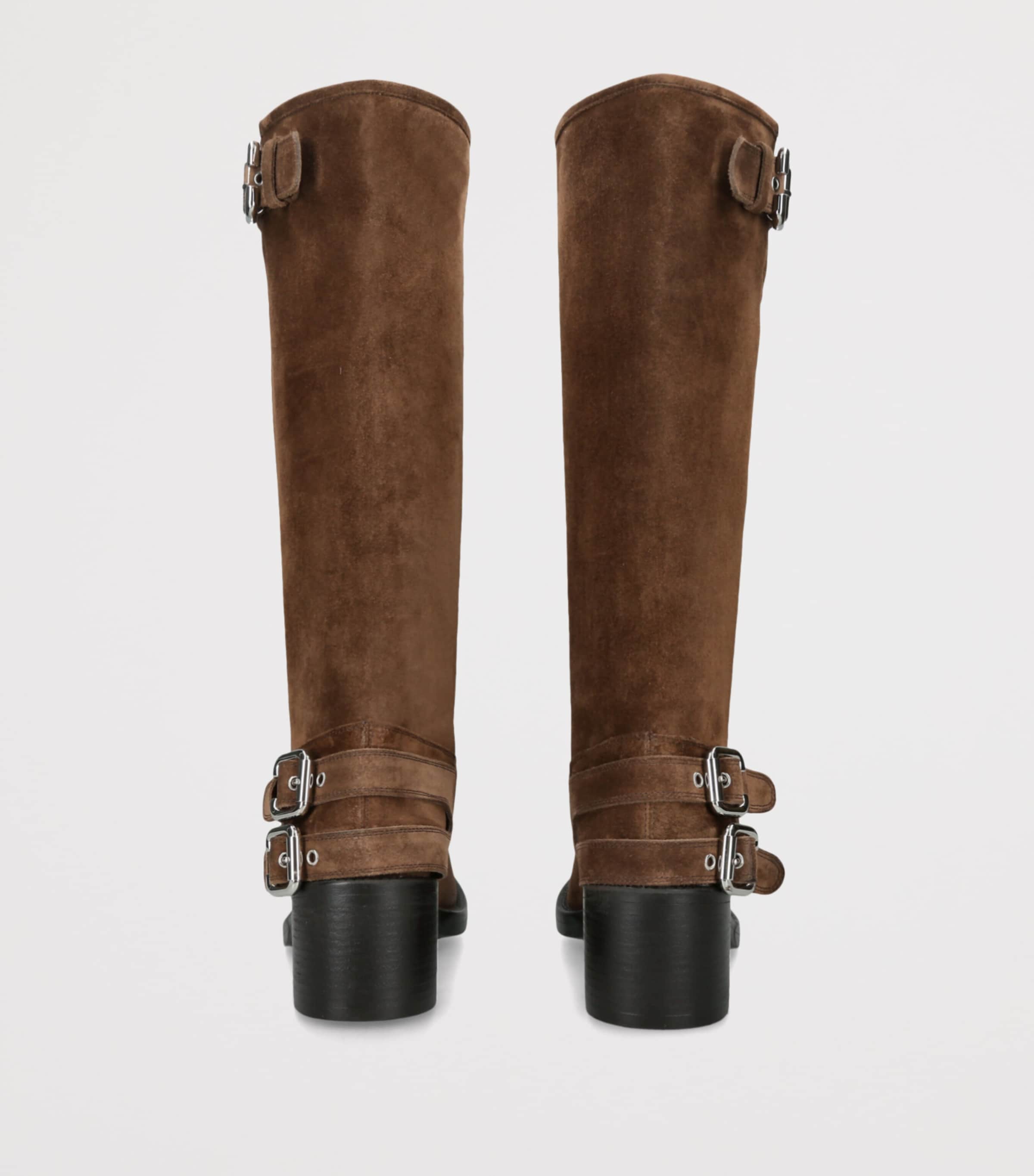 Chloé Suede Dakota Boots 60 Brown Image 3