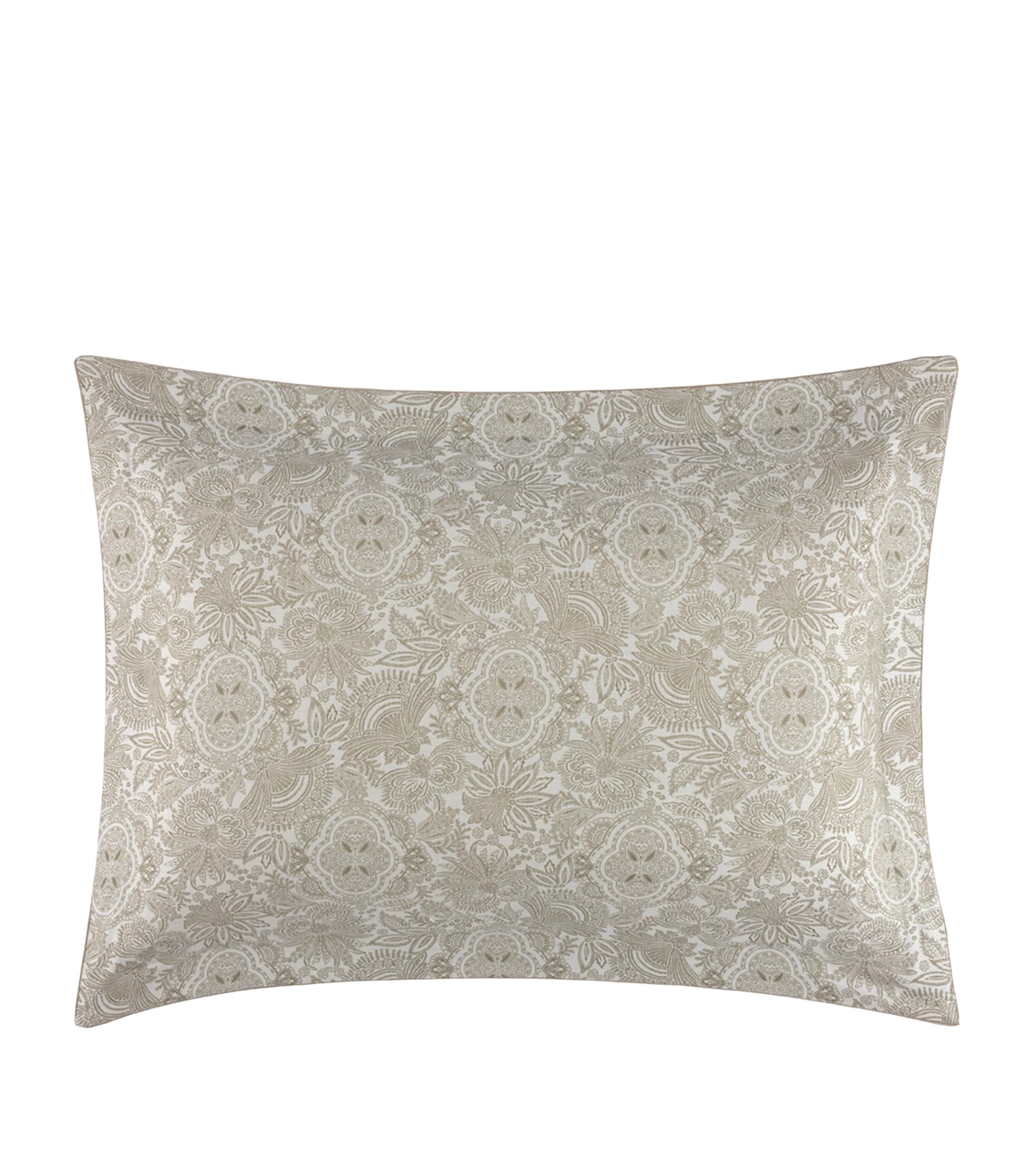 Yves Delorme Jacquard Patio Standard Oxford Pillowcase (50cm x 75cm) Multicoloured Image 1