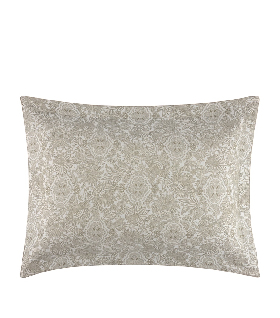 Yves Delorme Jacquard Patio Standard Oxford Pillowcase (50cm x 75cm) Multicoloured Image 1