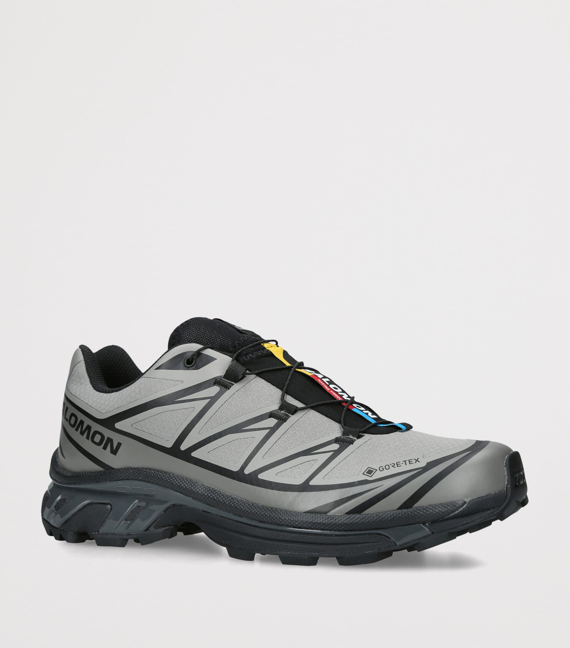 Salomon Mens XT-6 Gore-Tex Sneakers Grey/dark Image 3