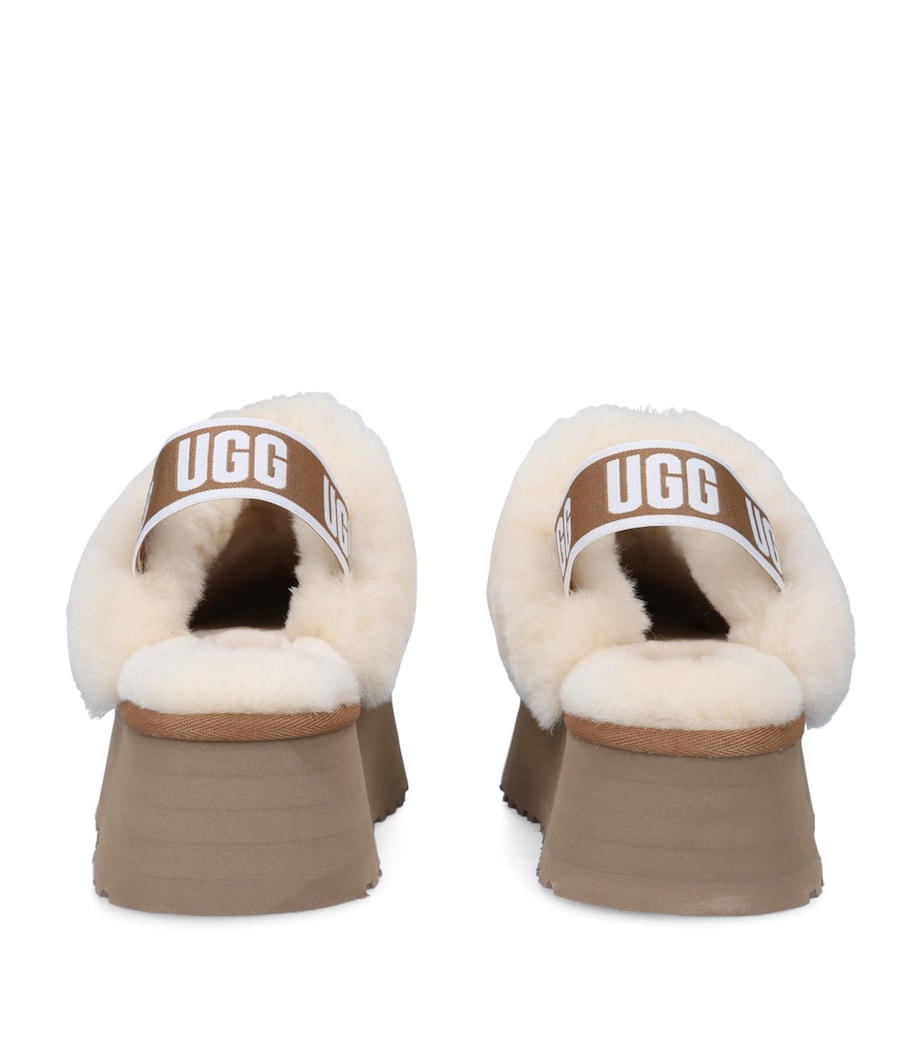 Funkette Flatform Slippers BROWN Image 2