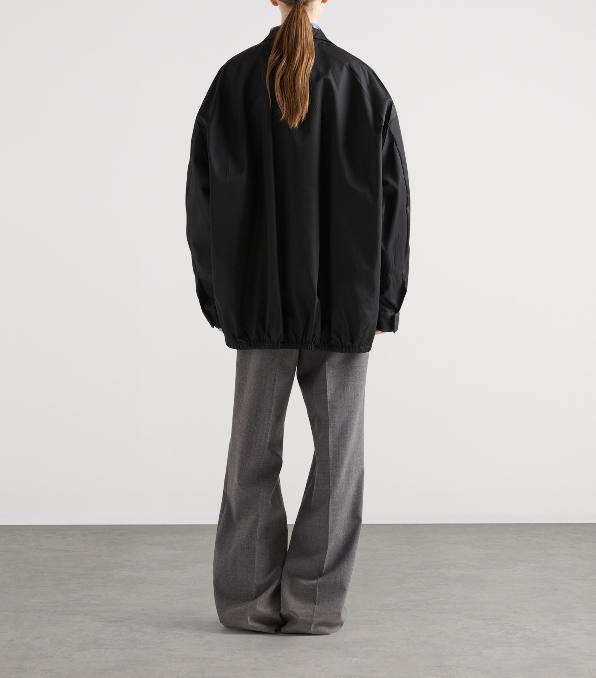 Re-Nylon Oversized Blouson Jacket F0002 Image 5