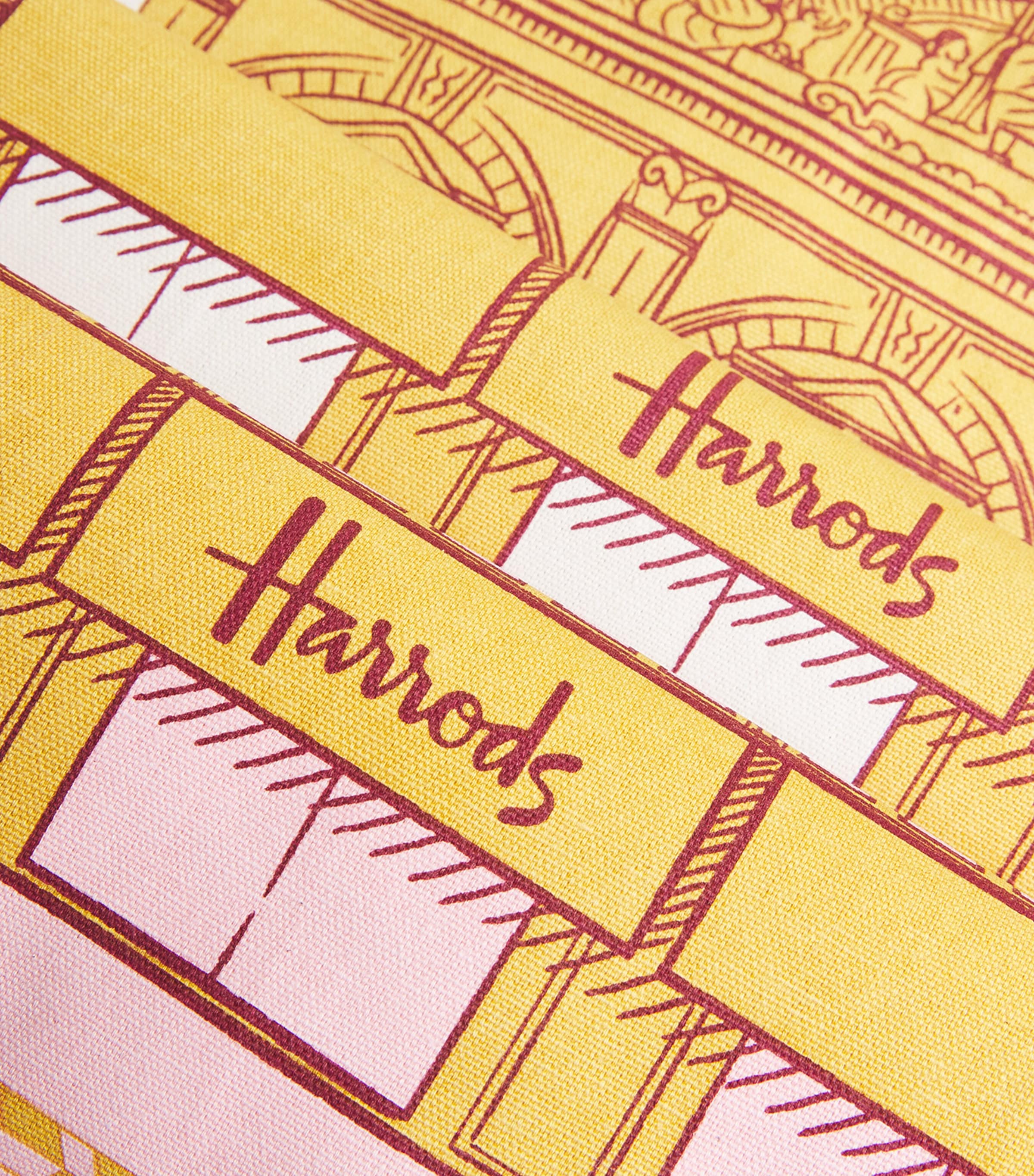 Set of 2 Building Legacy Tea Towels PINK Image 3