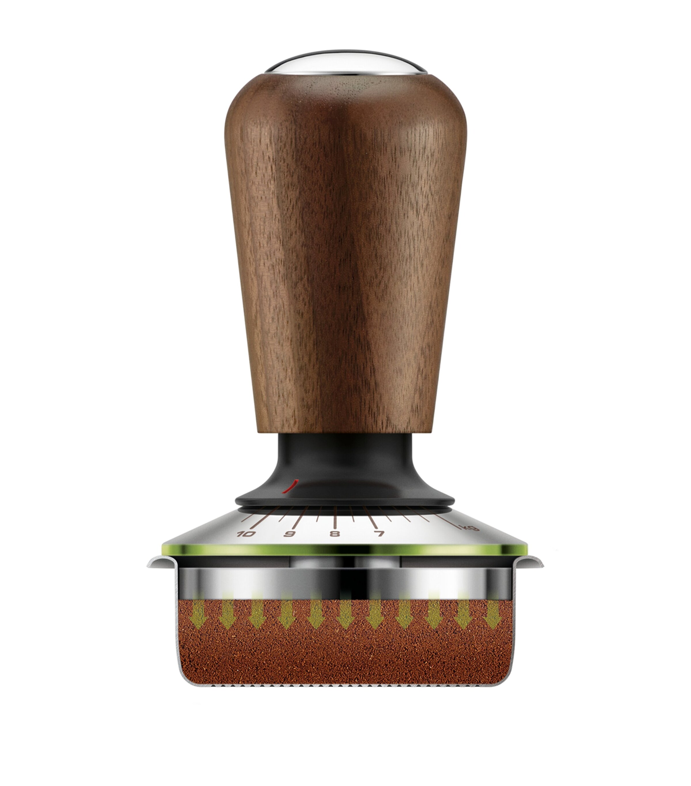 Craft Collection: The Force Gauge Tamper 58mm SILVER/WOODEN Image 2