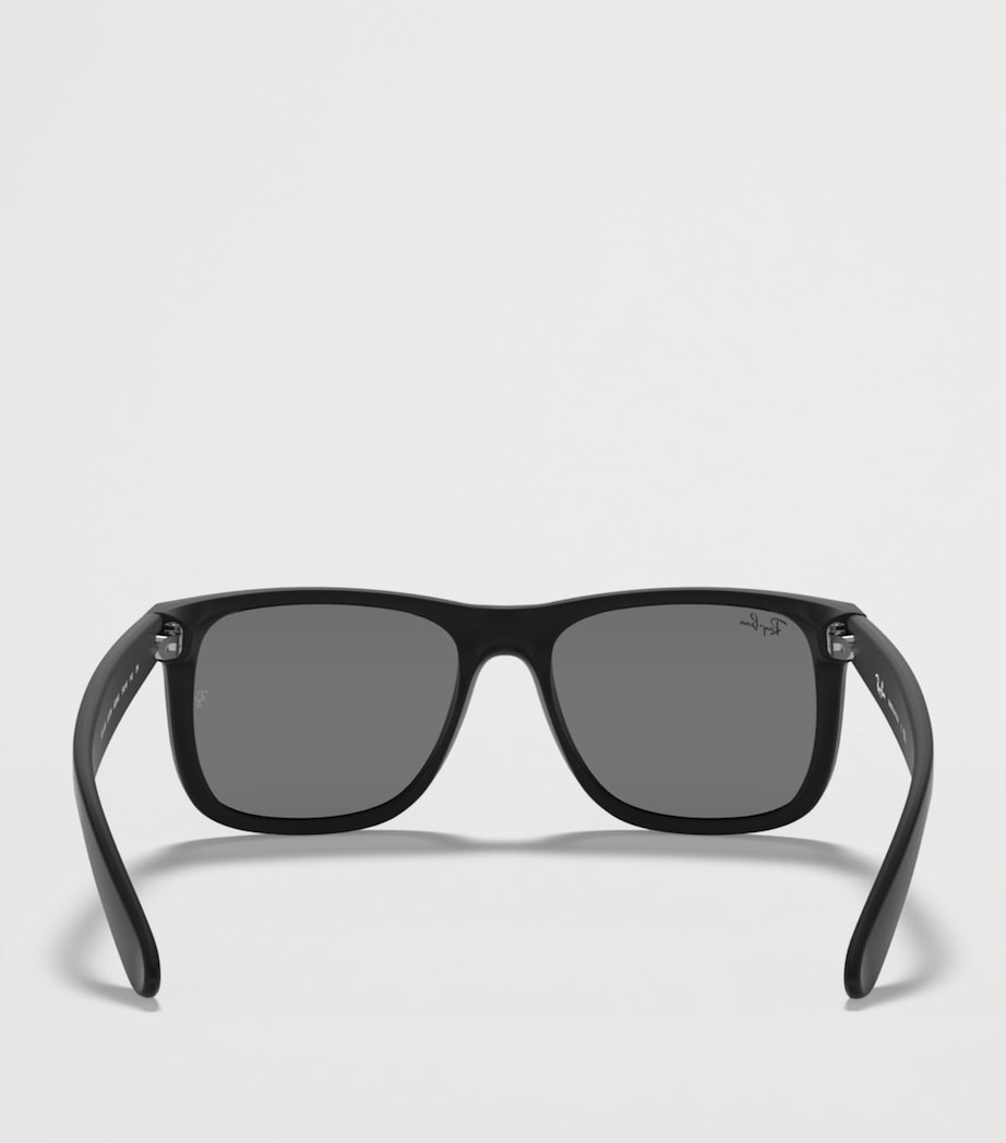 Ray-Ban Justin Classic Square Sunglasses Black Image 4