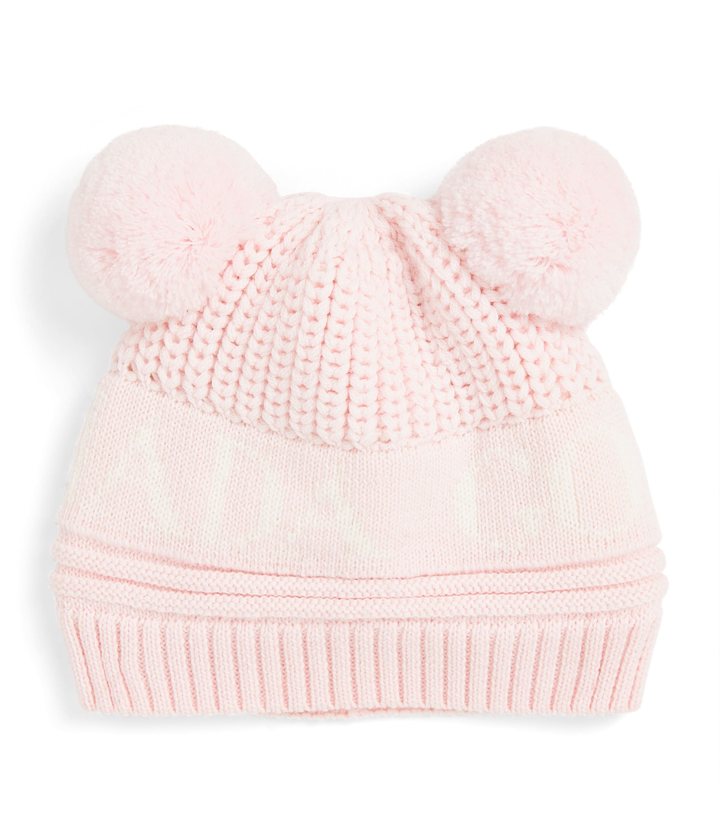 Canada Goose Baby Double Pom Wool Hat In Pink