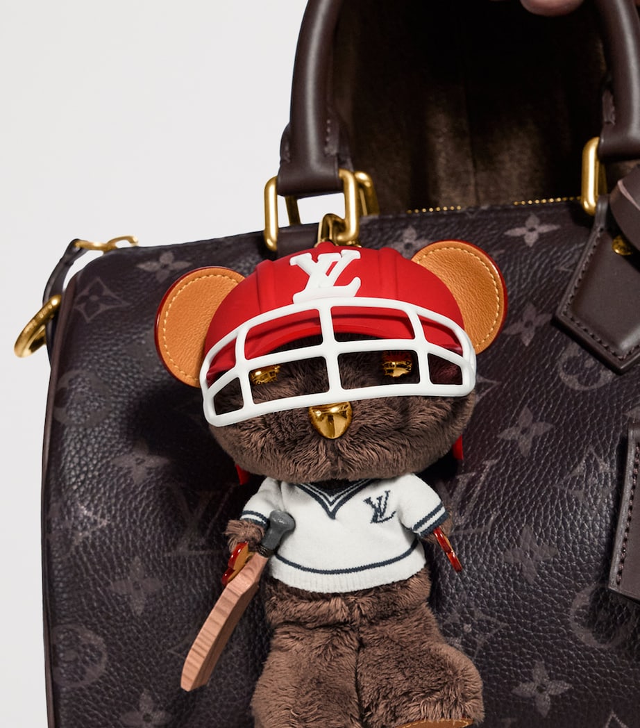 LOUIS VUITTON Louis Bear Cricket Bag Charm Multicoloured Image 2
