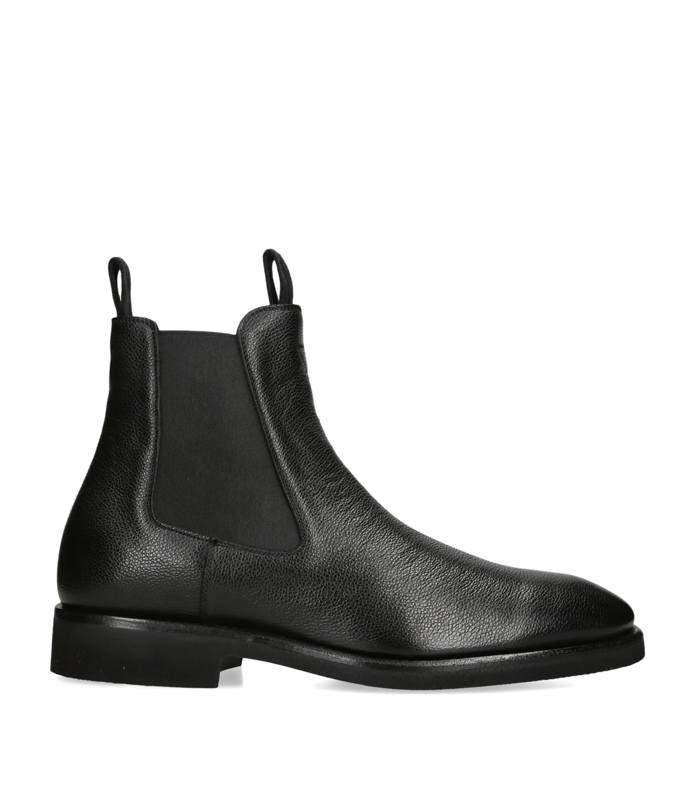 TOM FORD Leather Owen Chelsea Boots Black Image 1
